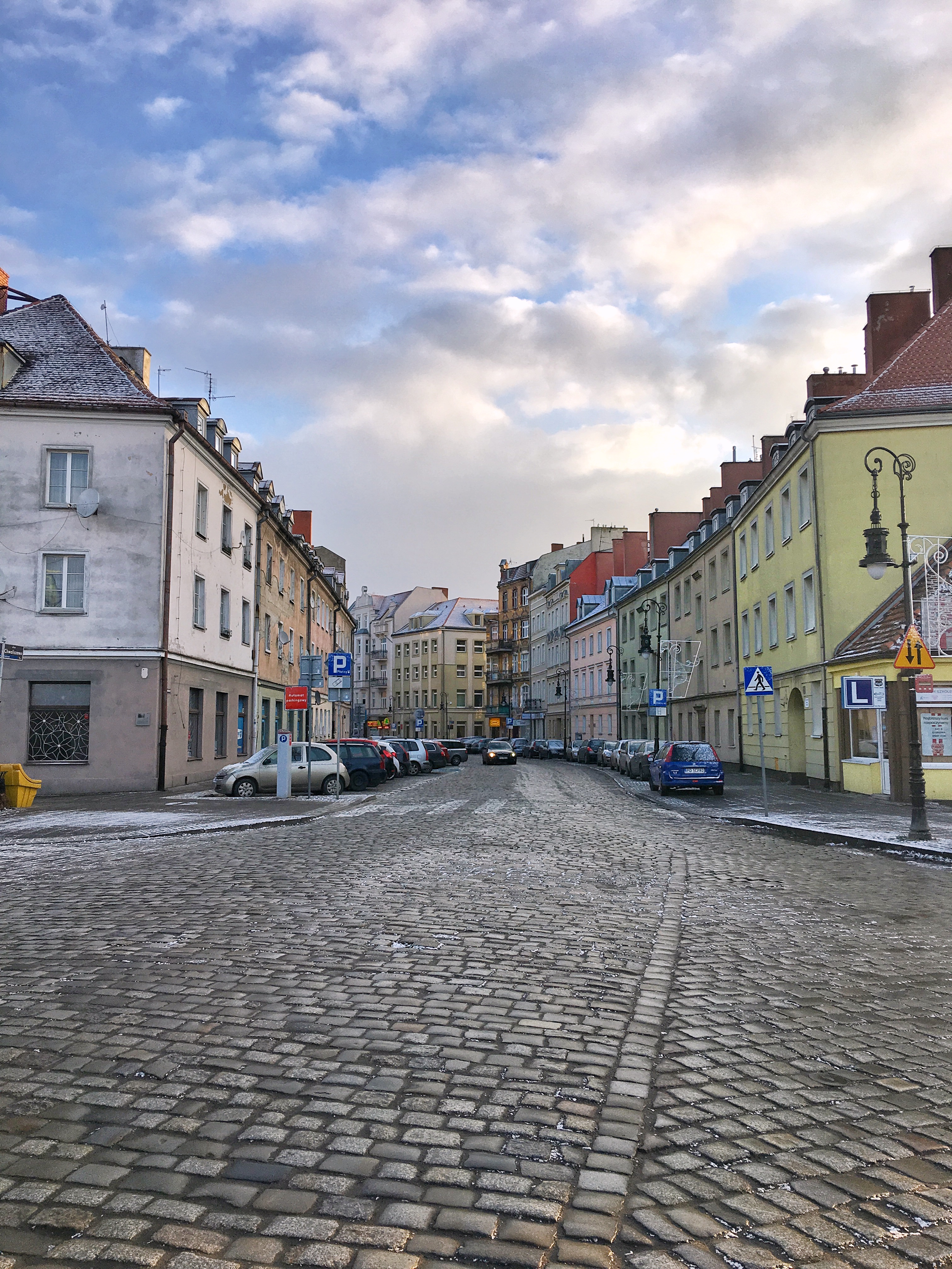 Streets of Poznan Poland