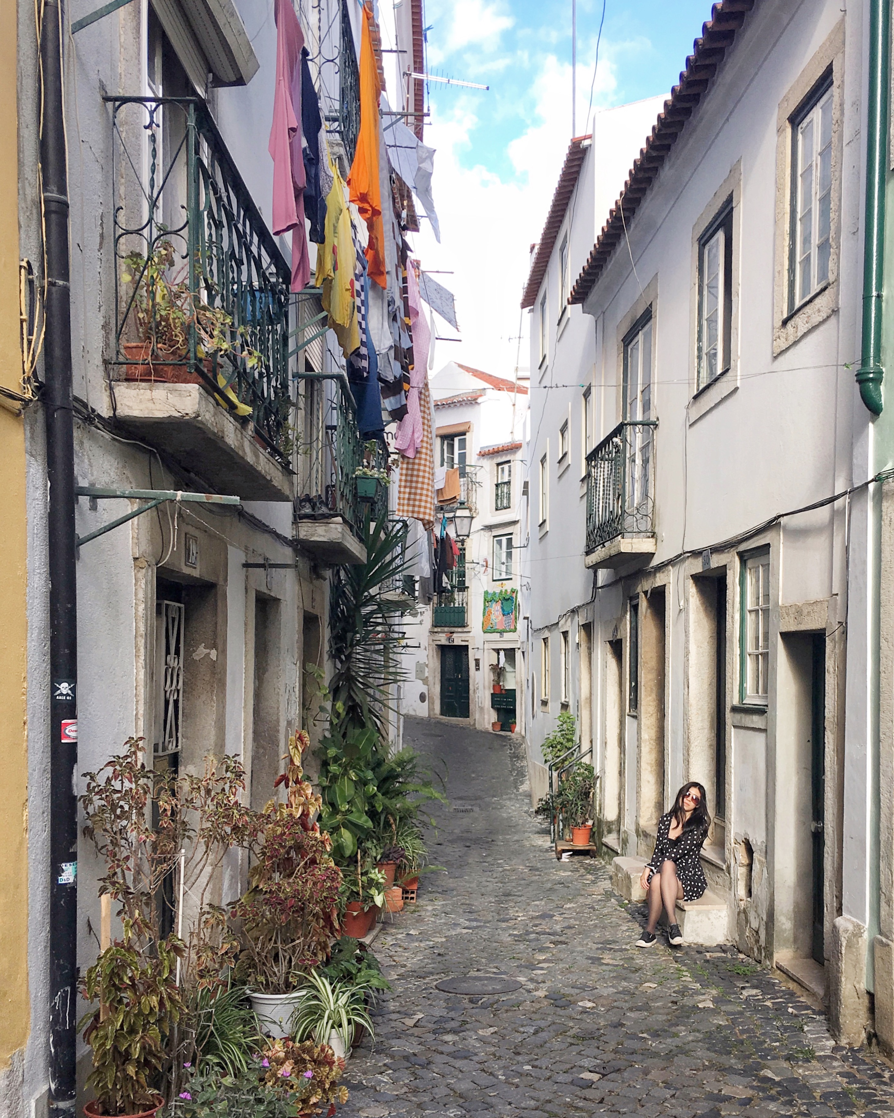 Streets of Alfama district