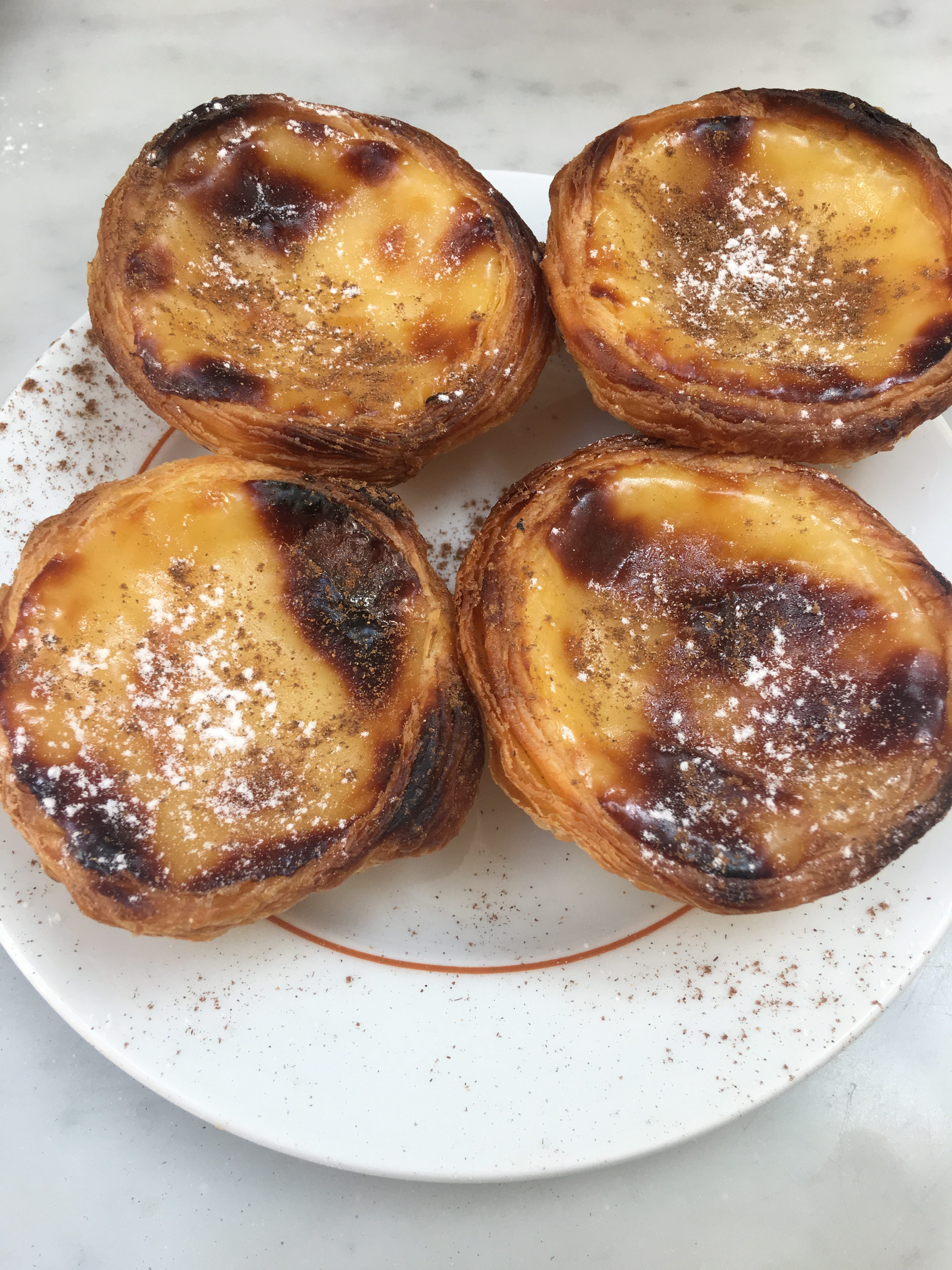 Pasteis de Nata in Lisbon Portugal