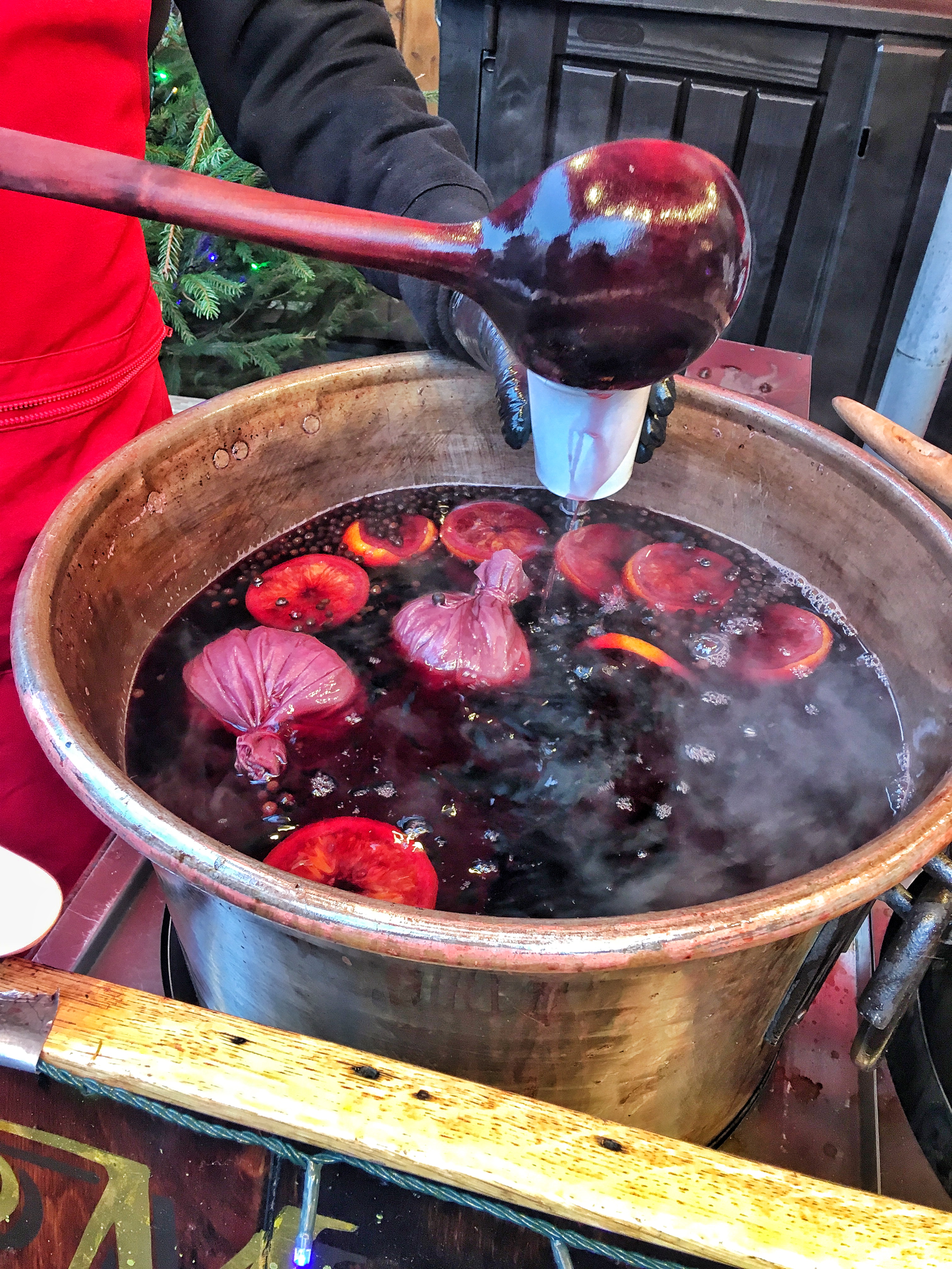 Mulled wine from Bath Christmas market
