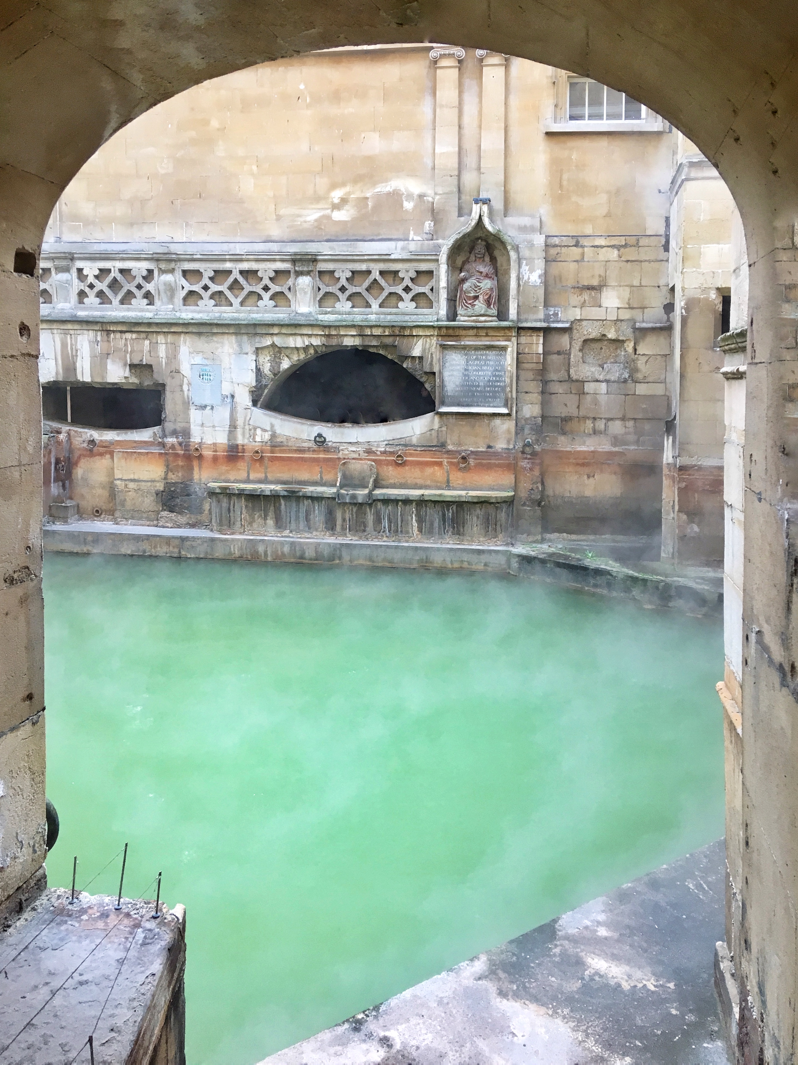Ancient Roman Baths in Bath England