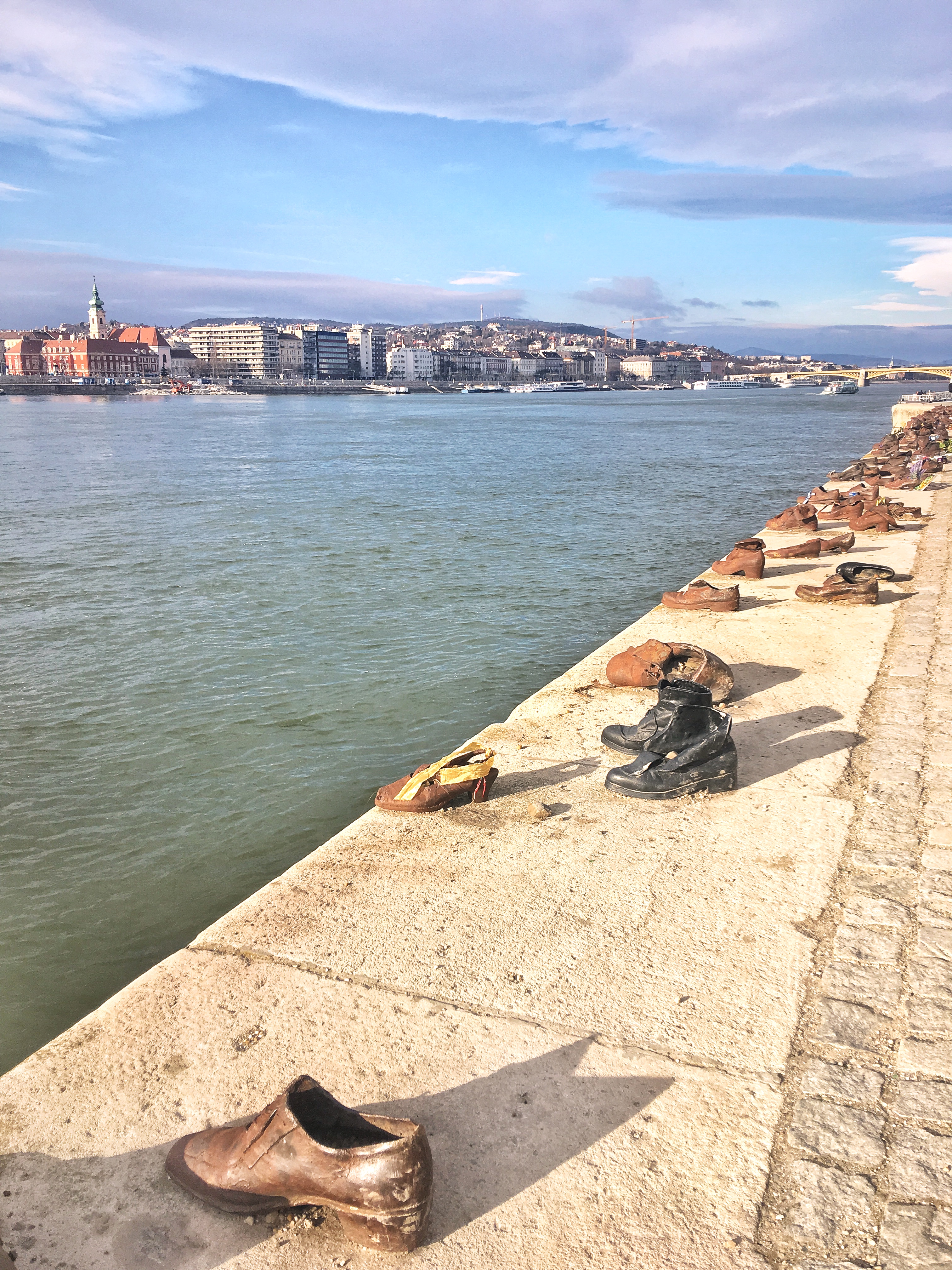 Shoes along the Danube Bank Budapest