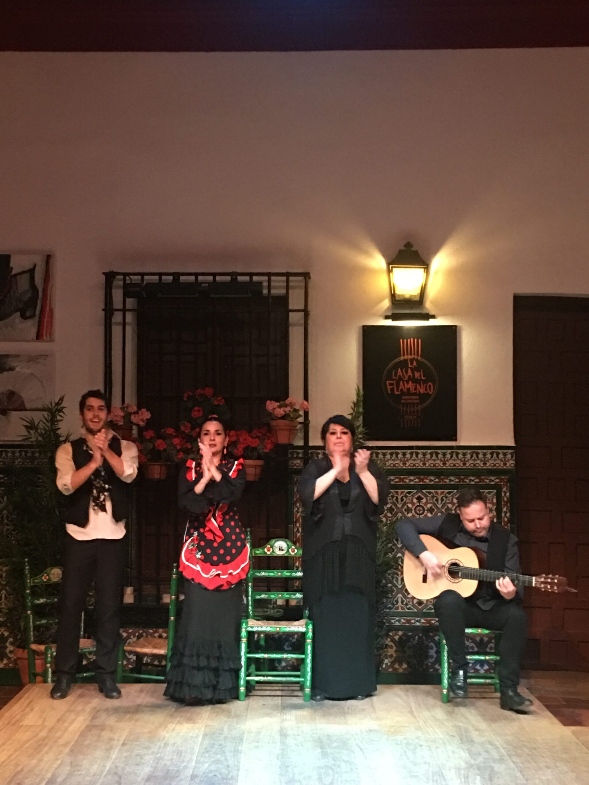 Flamenco dancing in Seville Spain