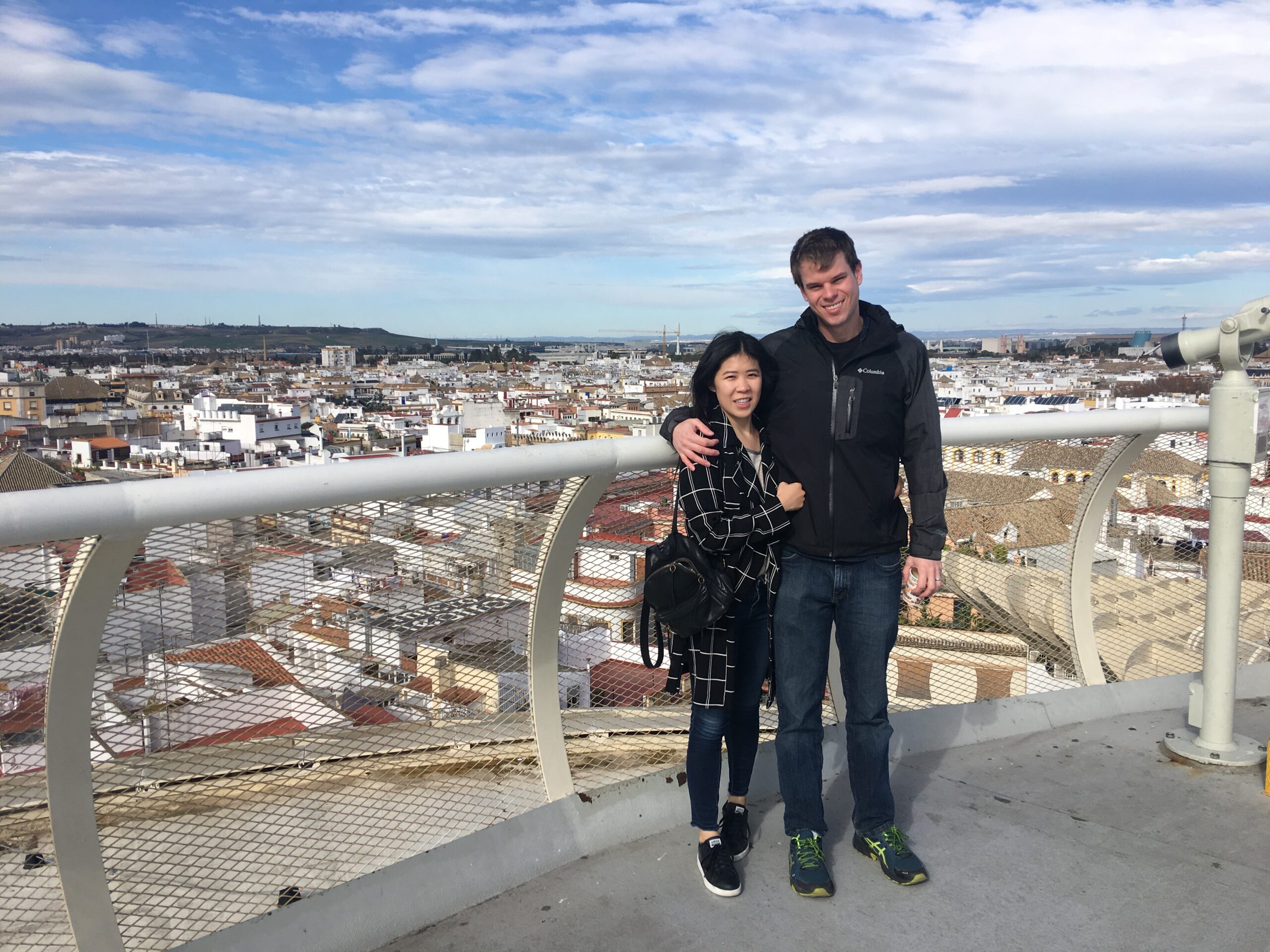 Views from the Metropol Parasol Seville