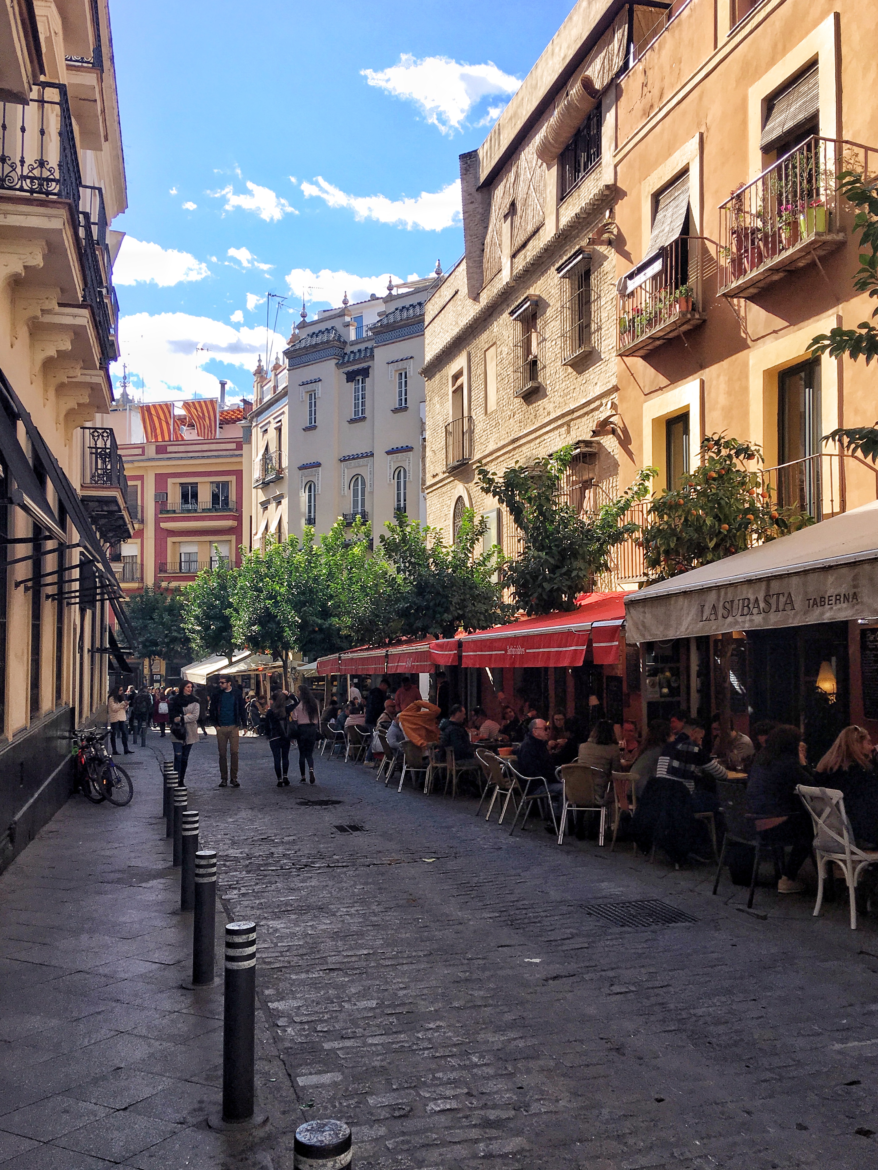 Charming streets of Seville