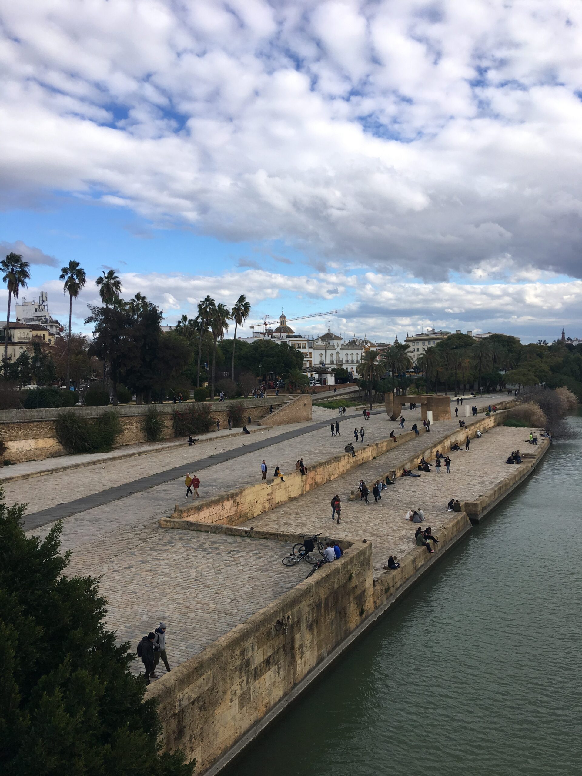 Views from Triana in Seville