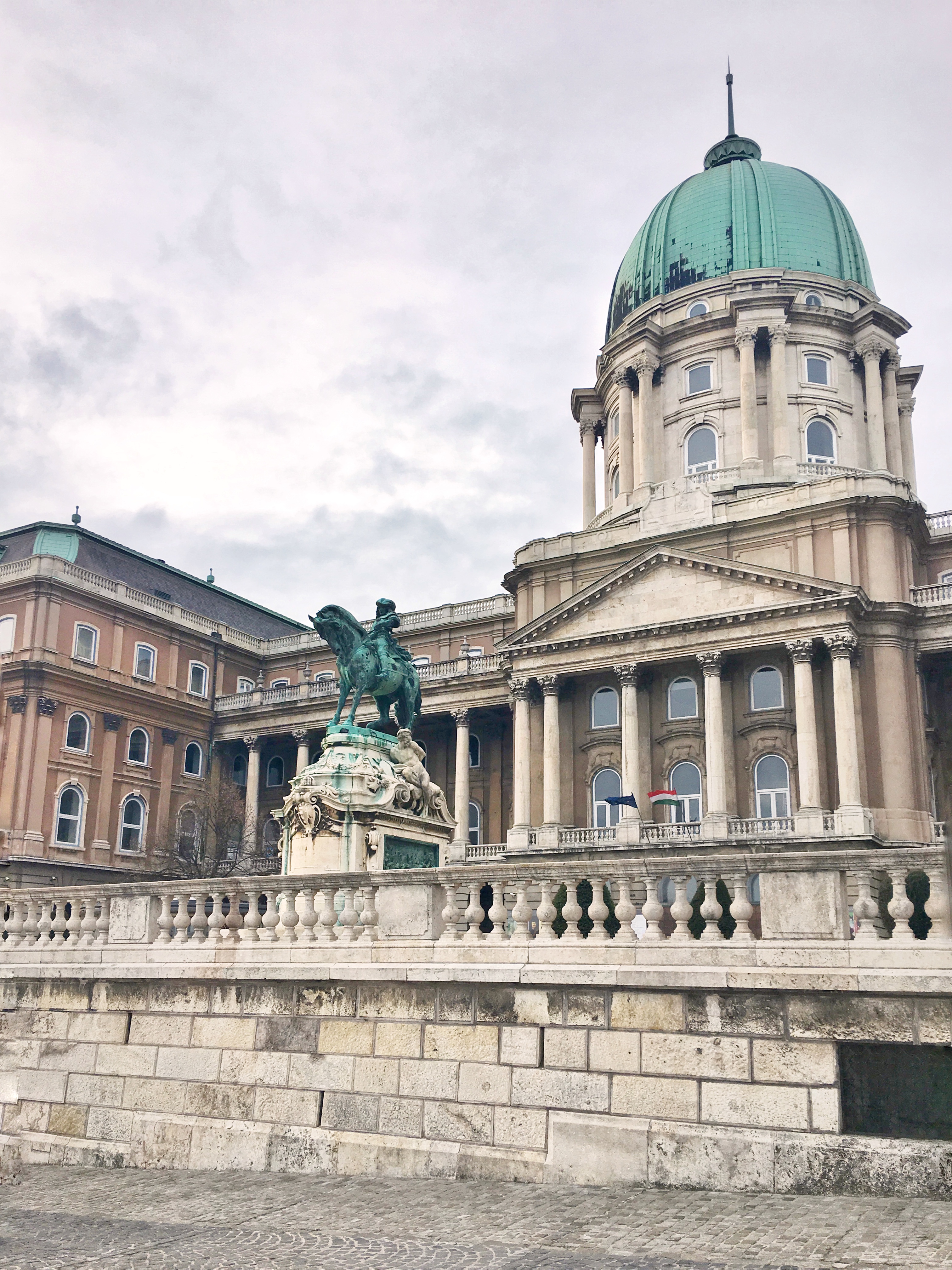 Majestic buildings in Vienna