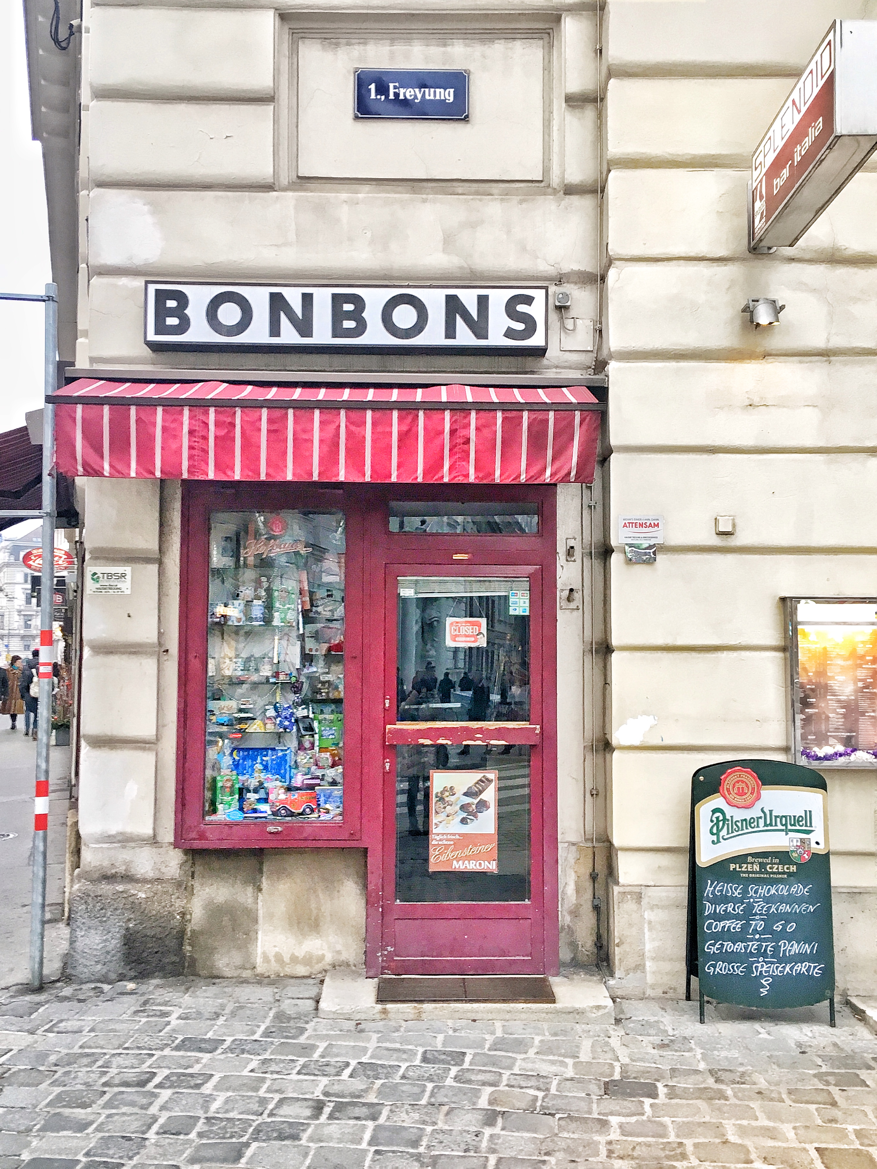 Bonbons store in Vienna