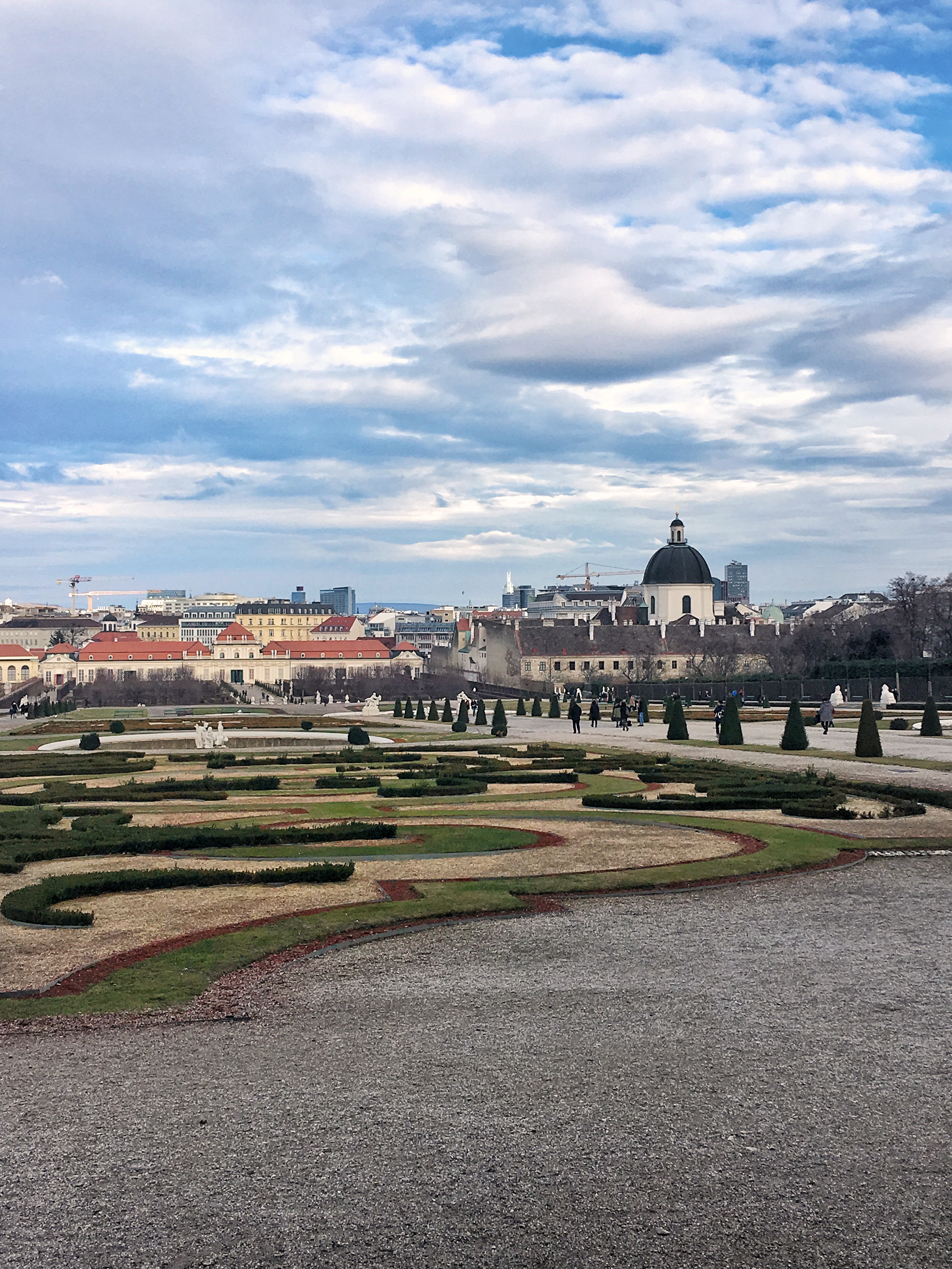 Grounds at Belvedere Palace