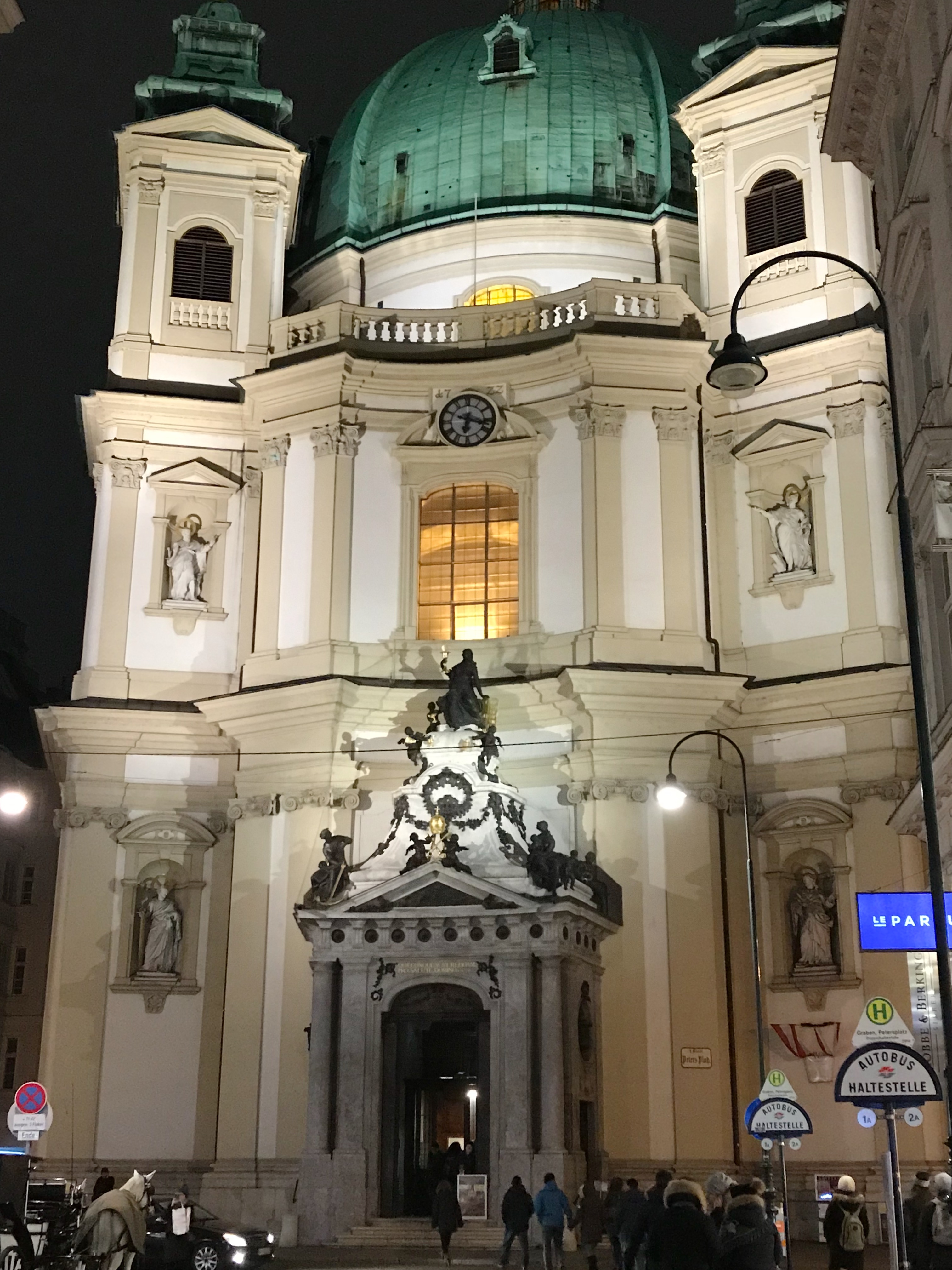 Vienna at night