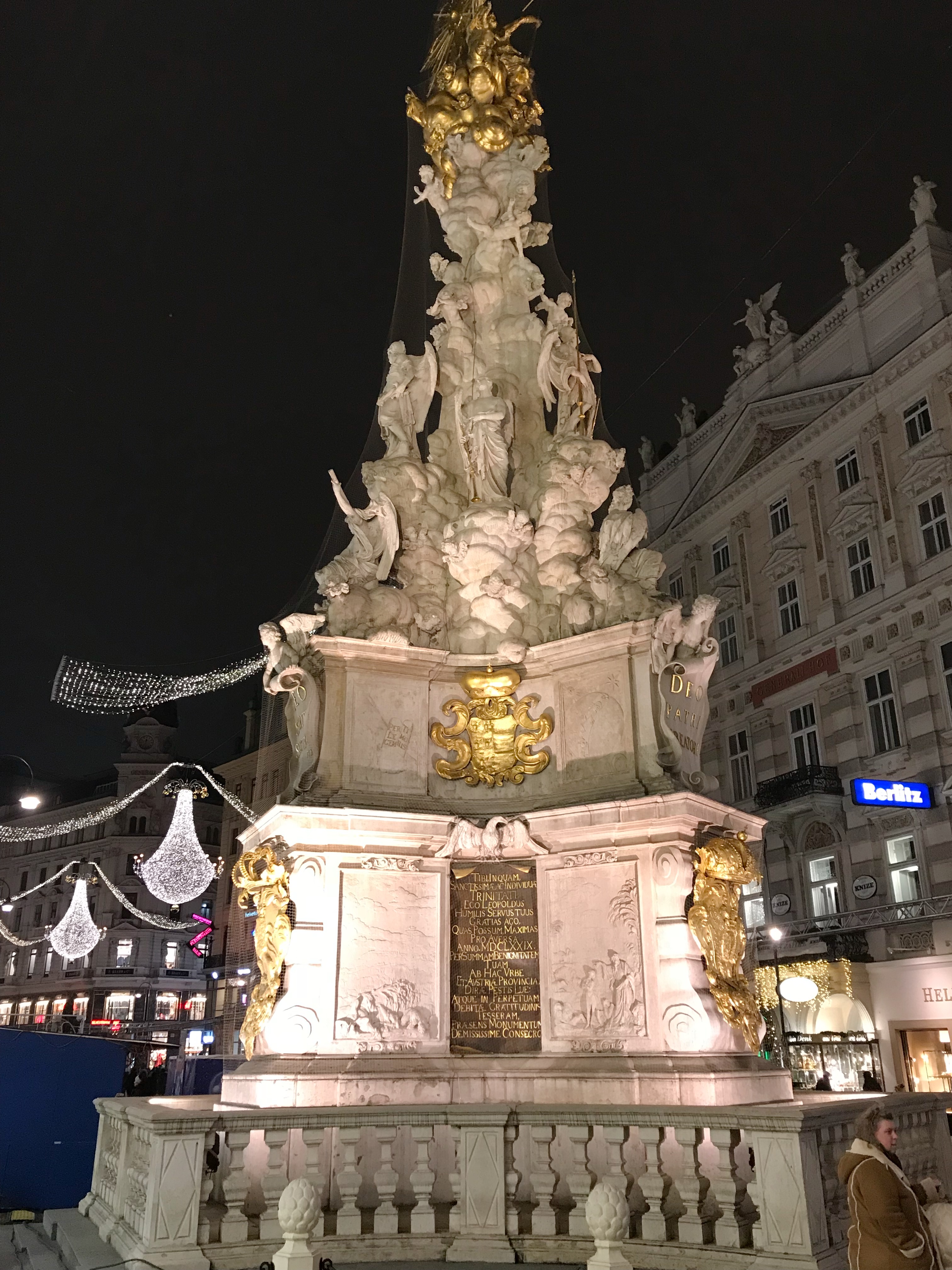 Christmas lights in Vienna