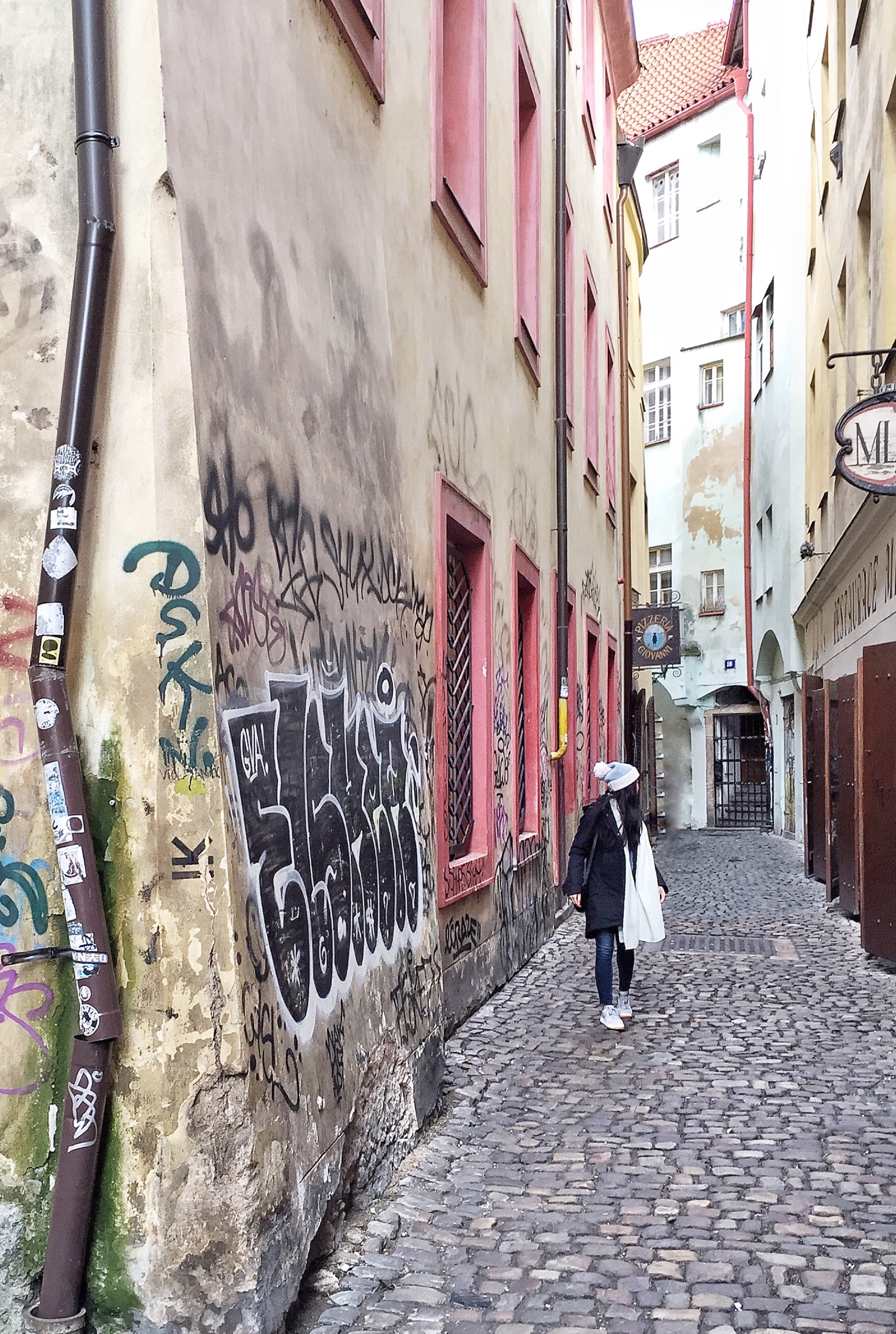 Wandering the streets of Prague