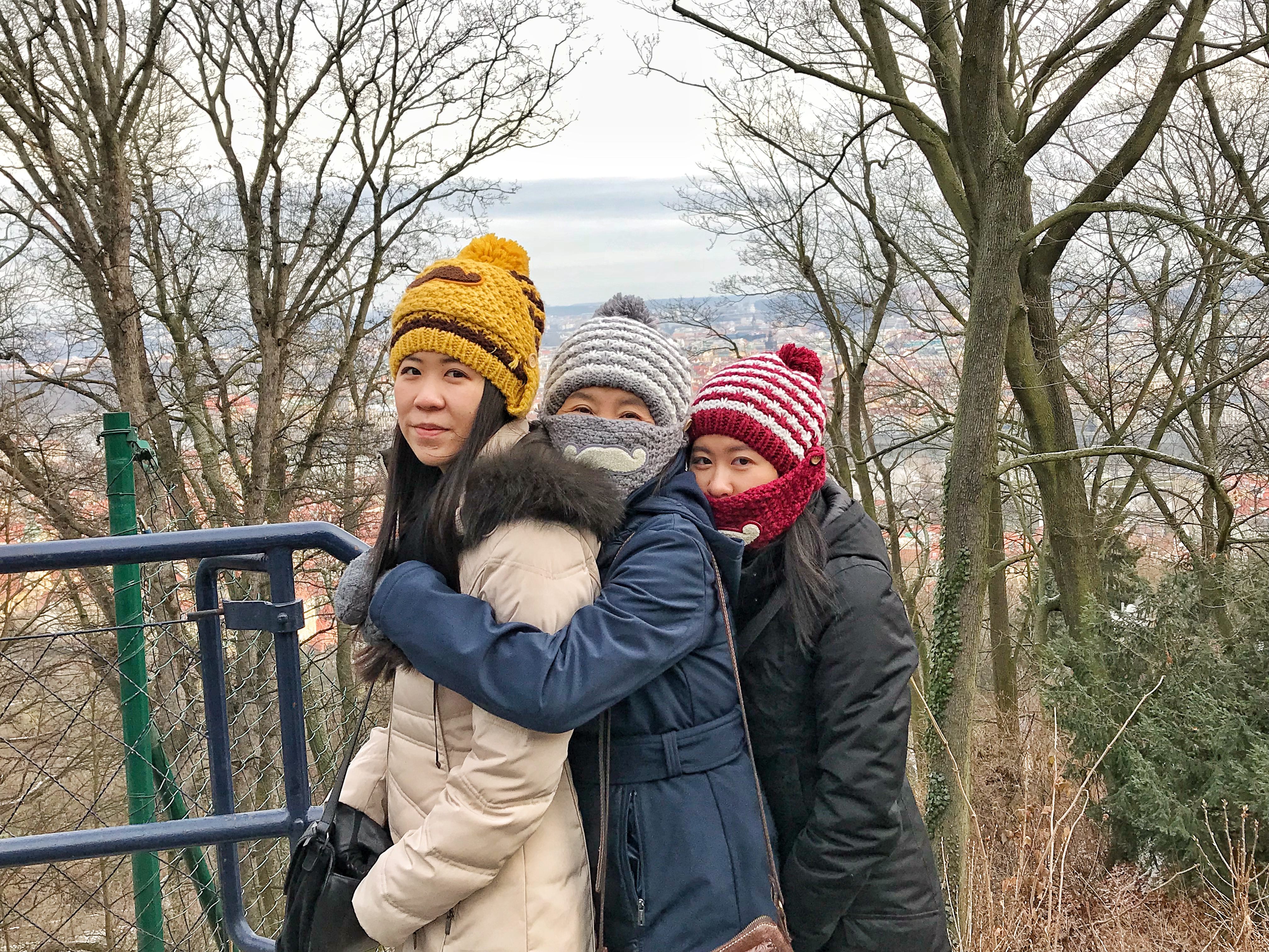 Hanging out in Petrin Park