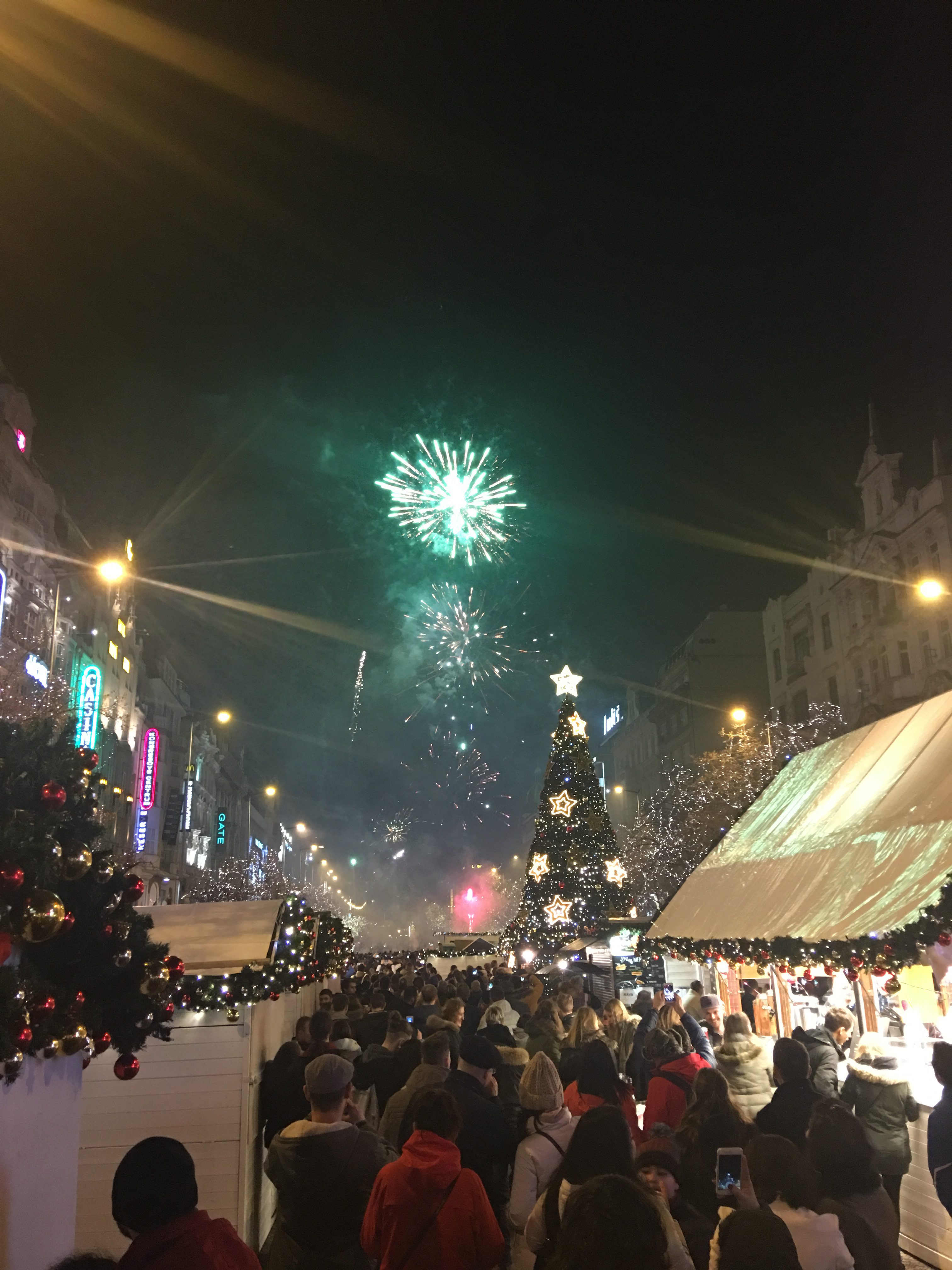 New Year's Eve in Prague