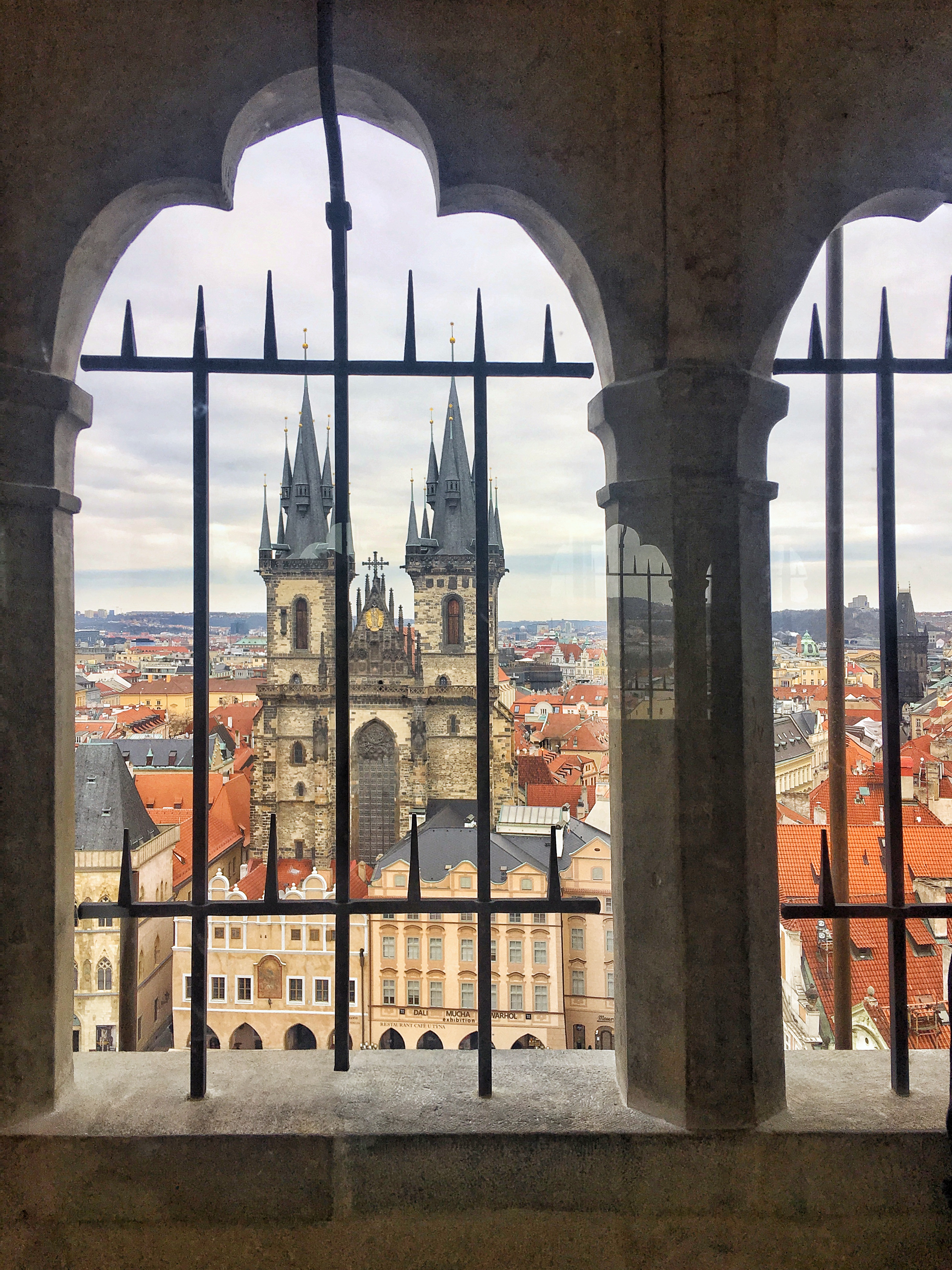 Views of Old Town Square in Prague