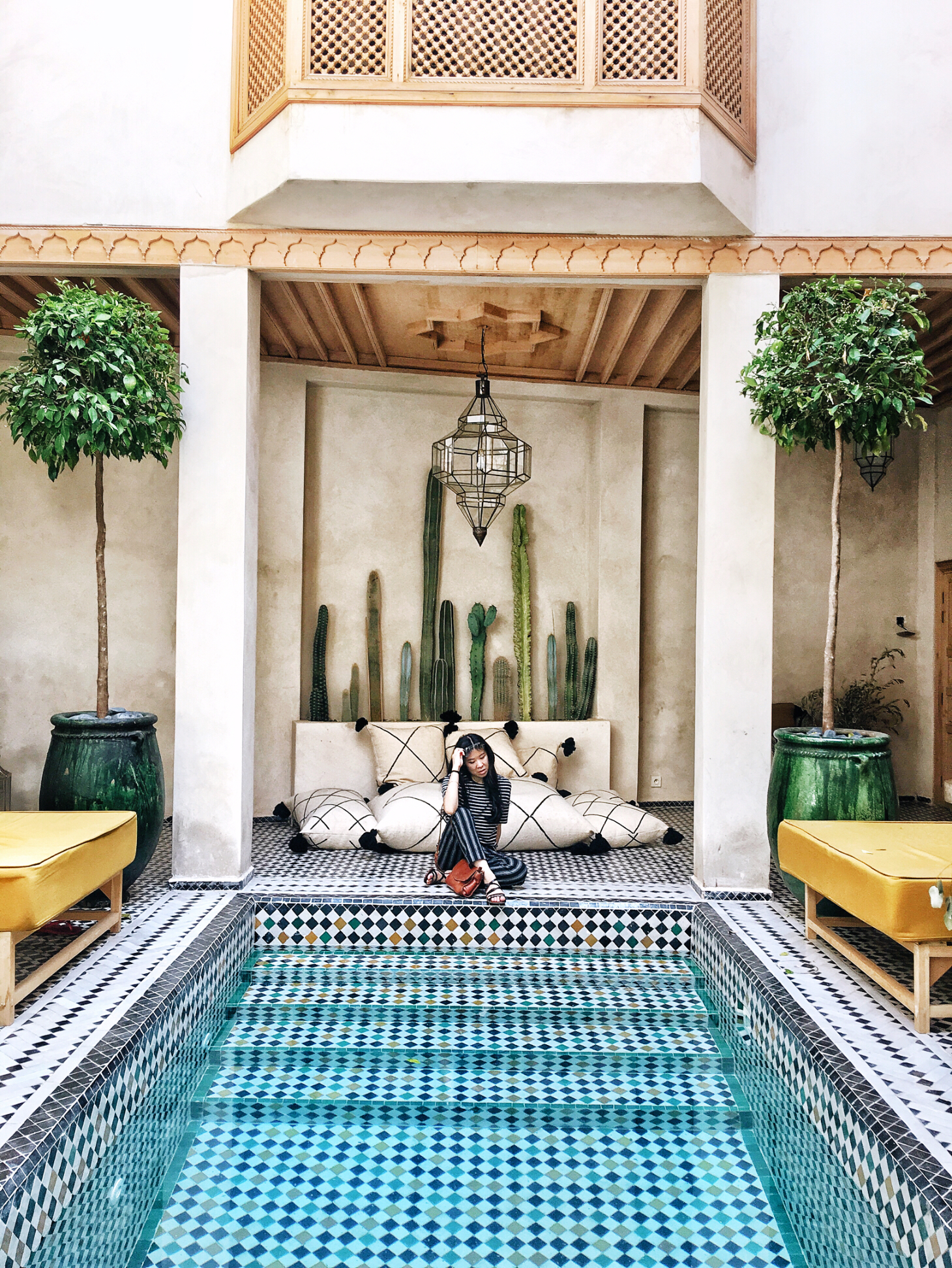 Riad BE Marrakech pool