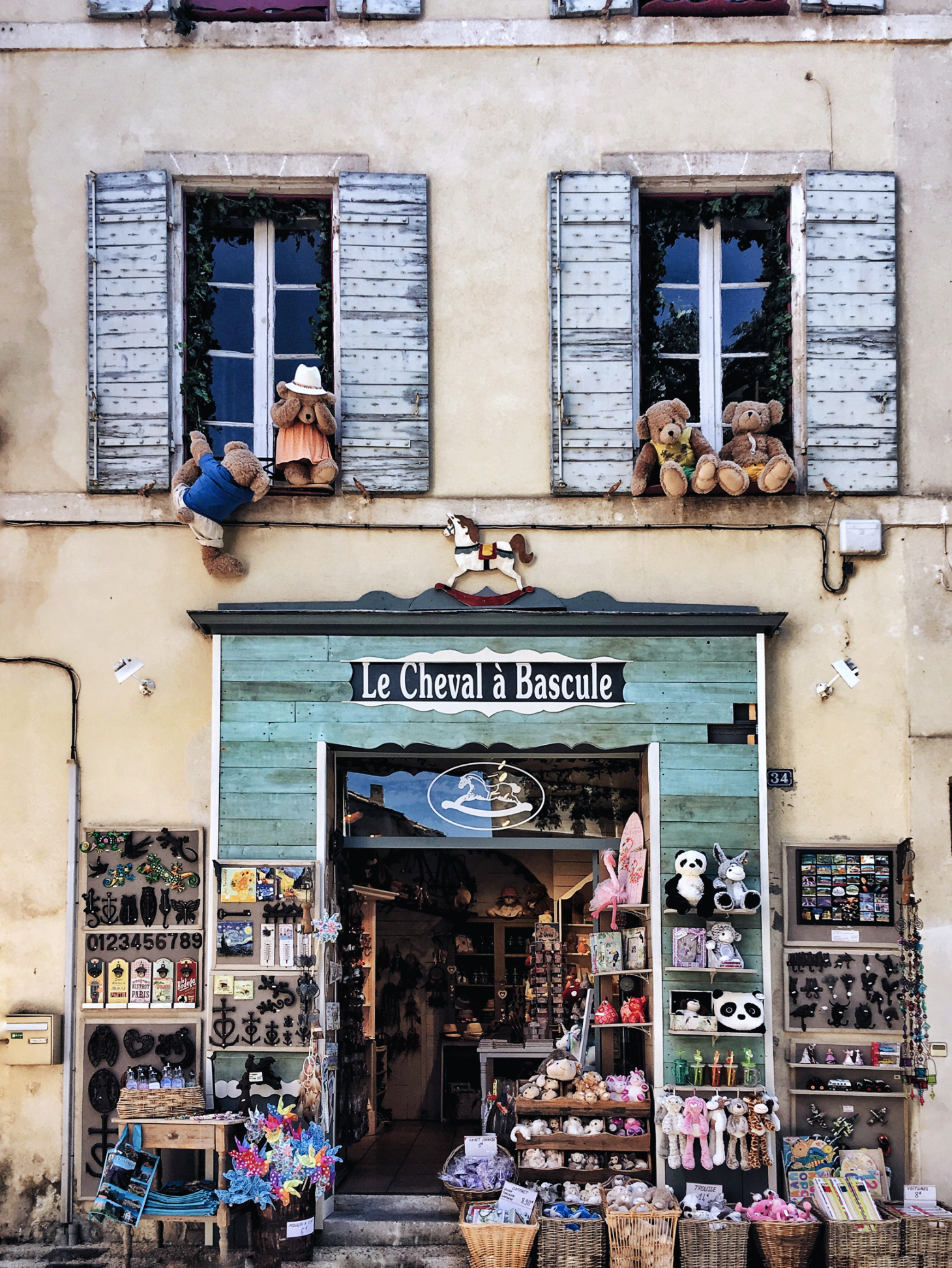 Teddy bear shop Saint Remy de Provence