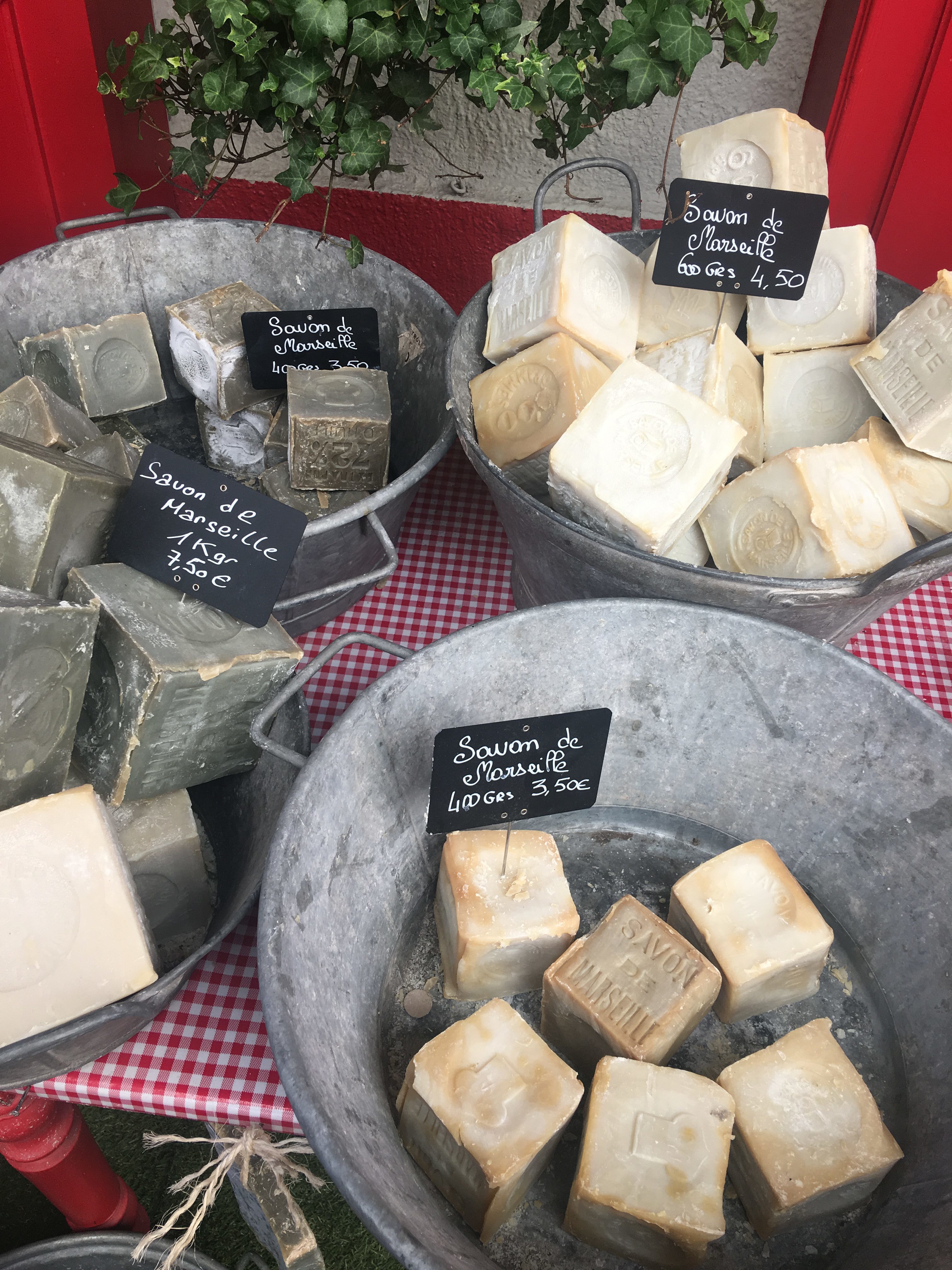 Cheese at local farmers market L'isle Sur La Sorgue