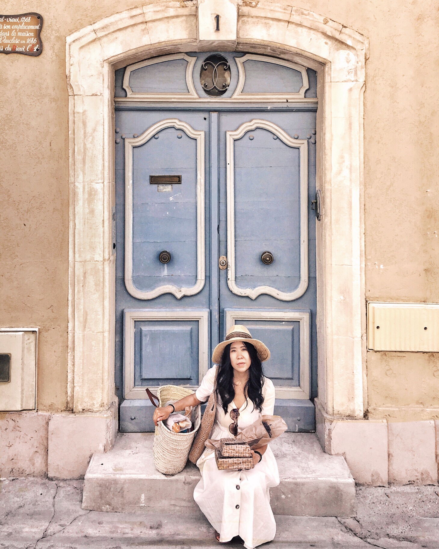 Blue doors of Provence