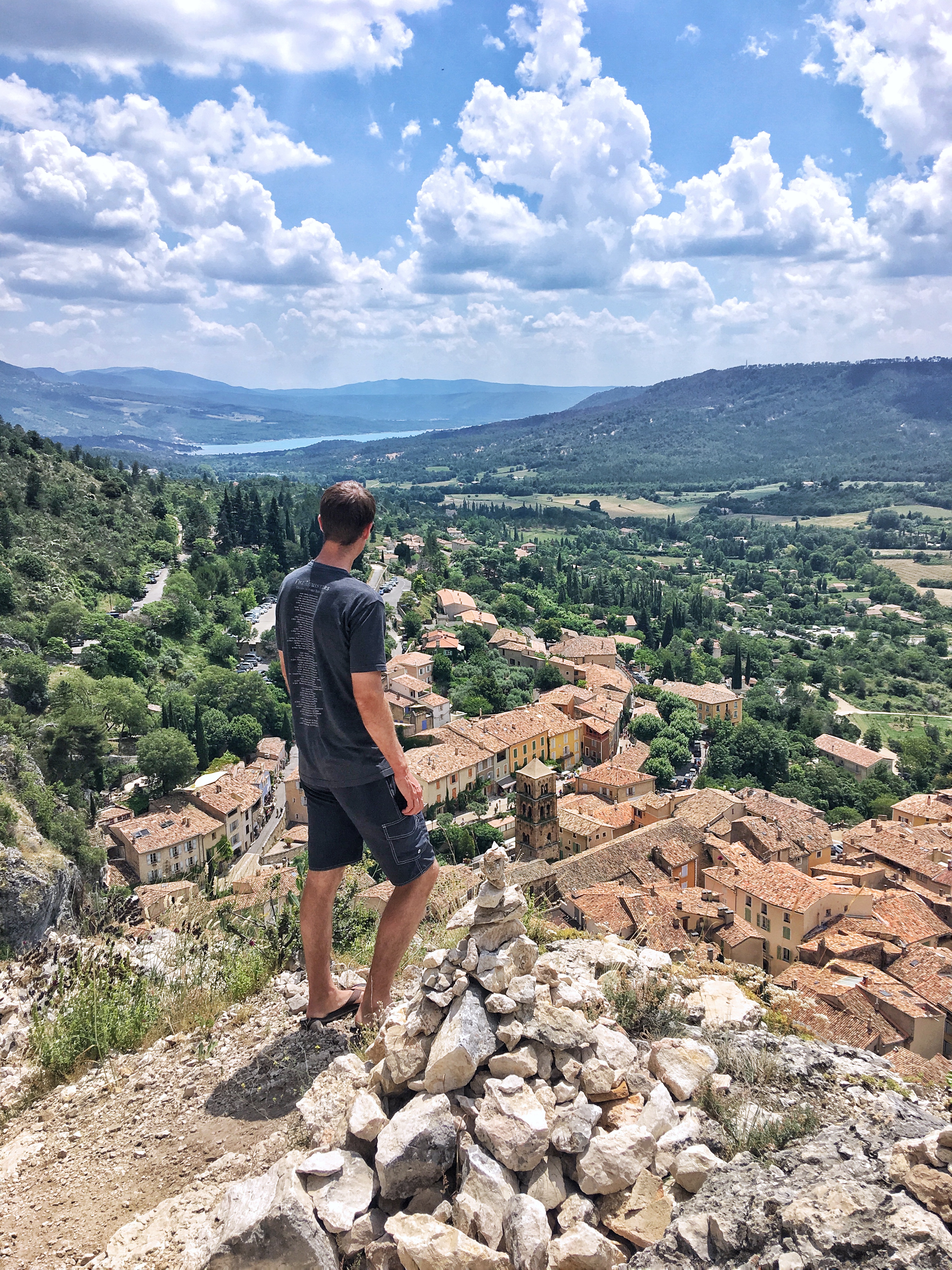 Views overlooking Moustier Saint Marie