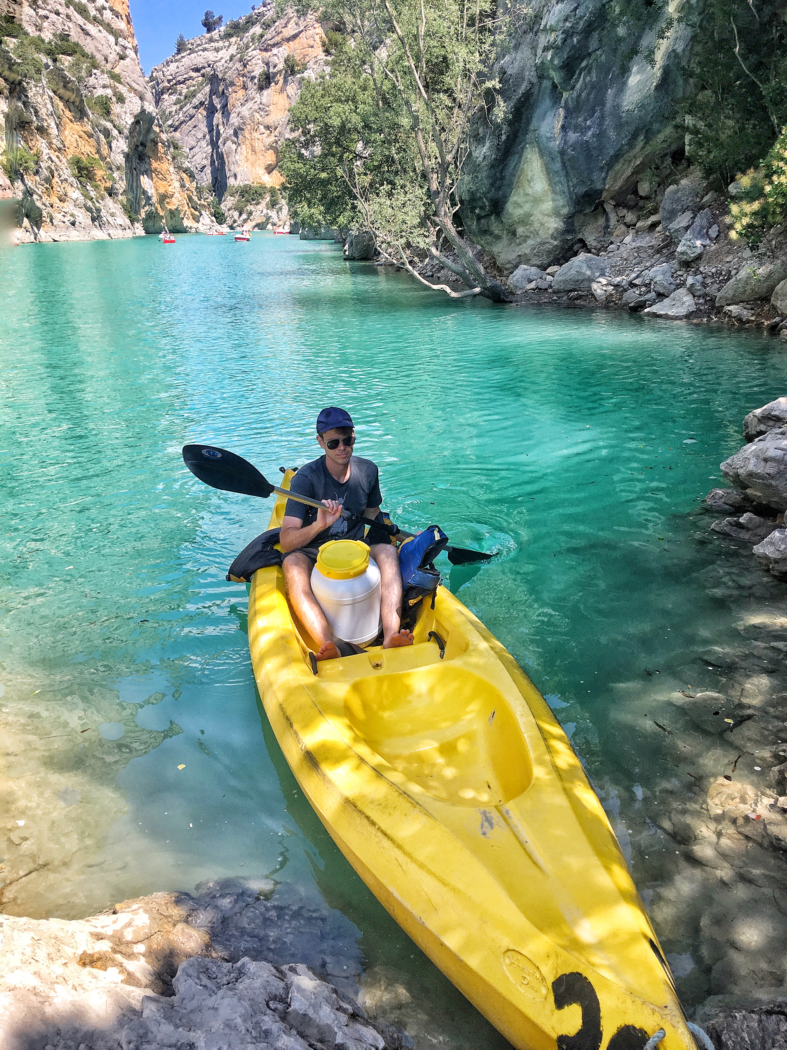 Kayaking in the Gorges du Verdon