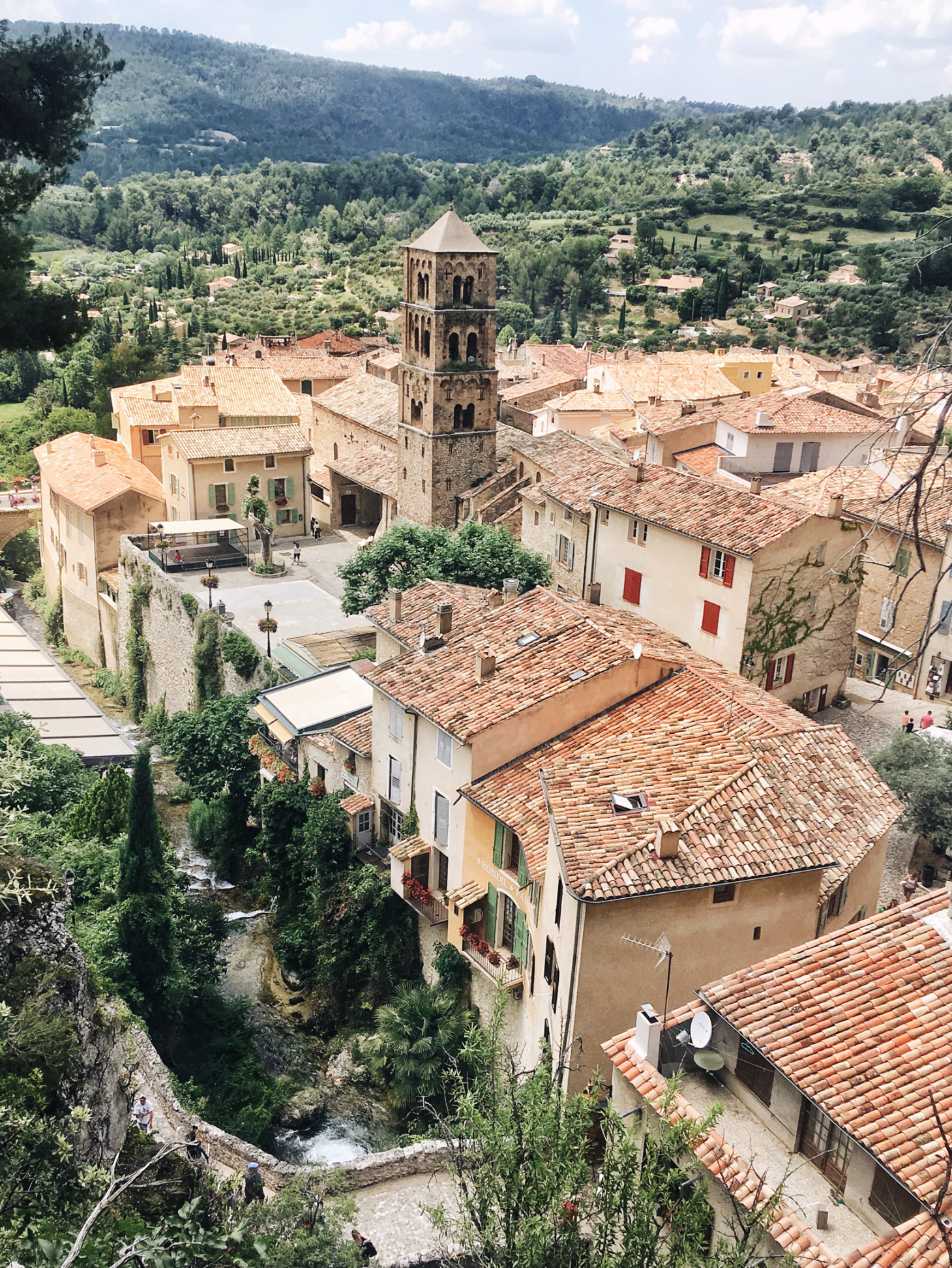 Moustiers Saint Marie in Provence