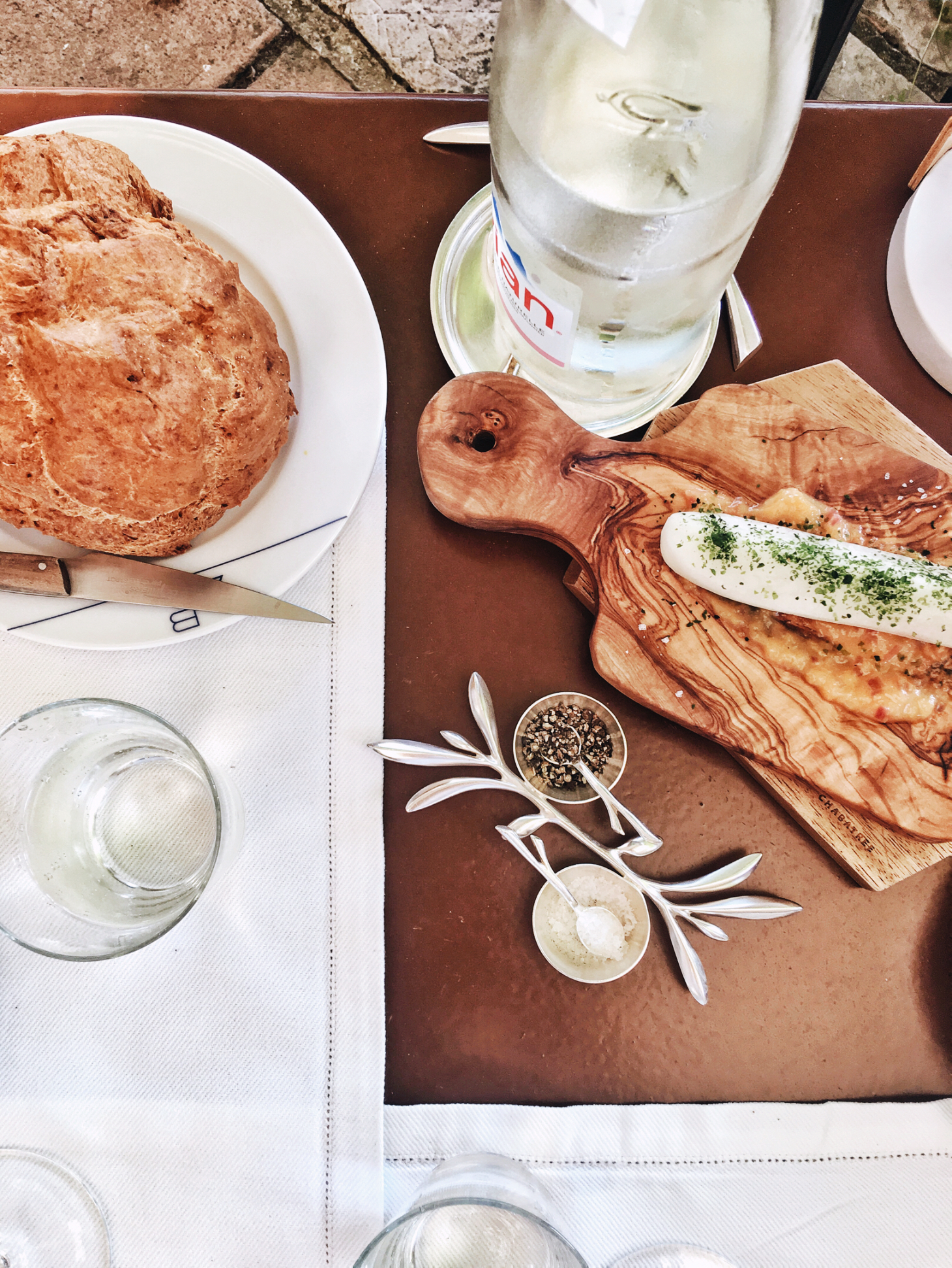 Cheese stuffed bread La Bastide de Moustiers