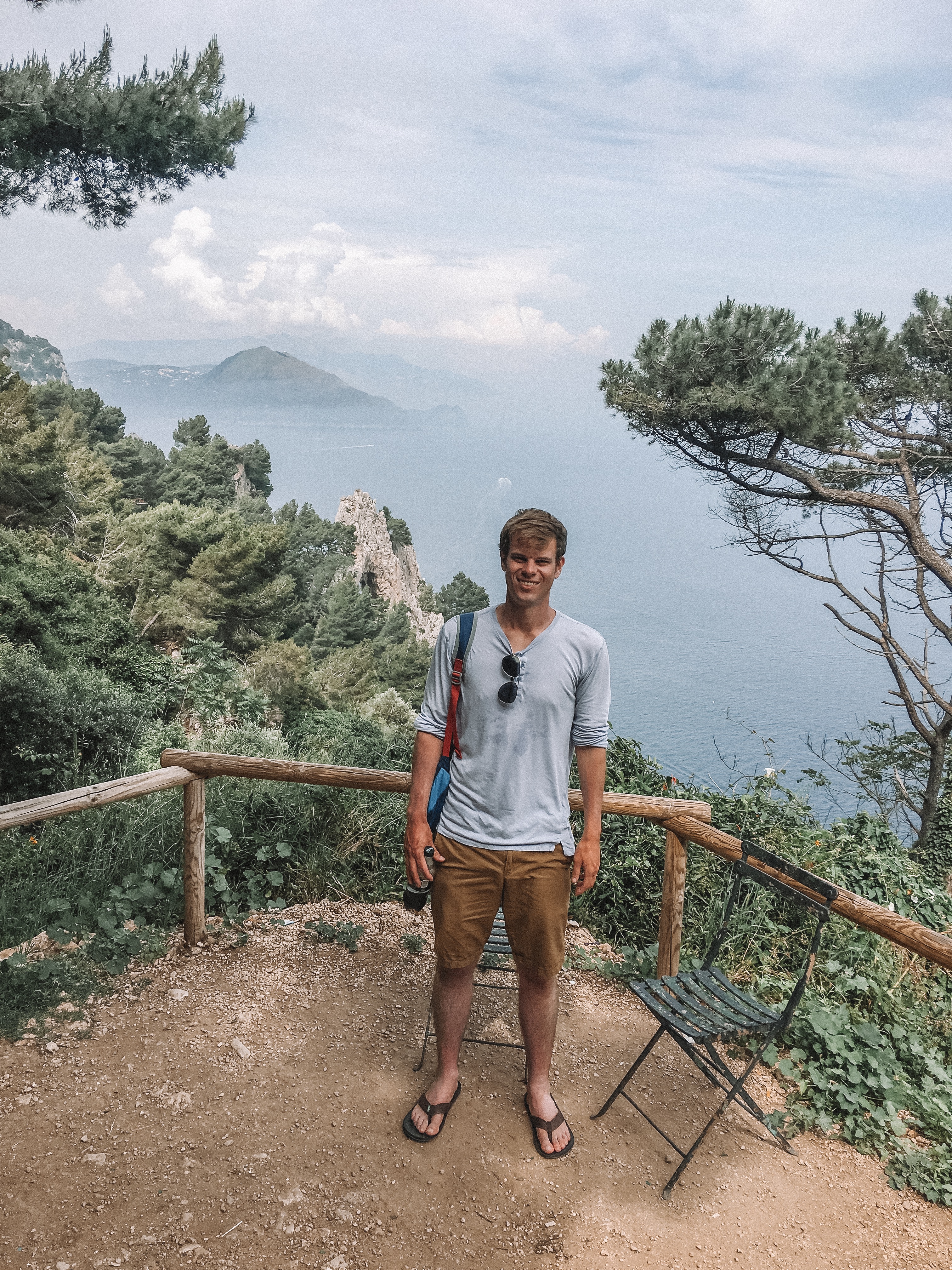 Punta Tragara viewpoint in Capri