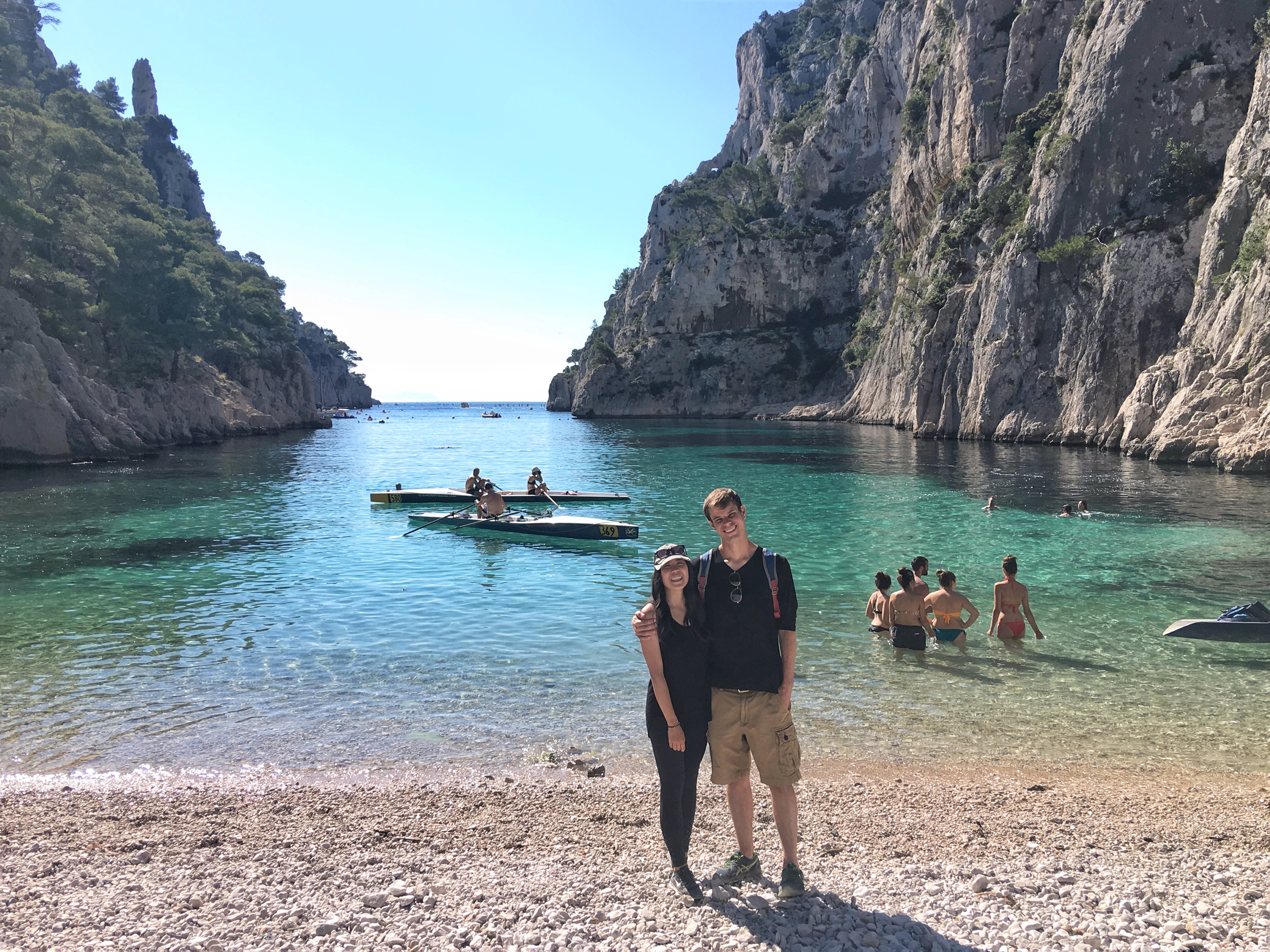 Calanques d'en Vau beach