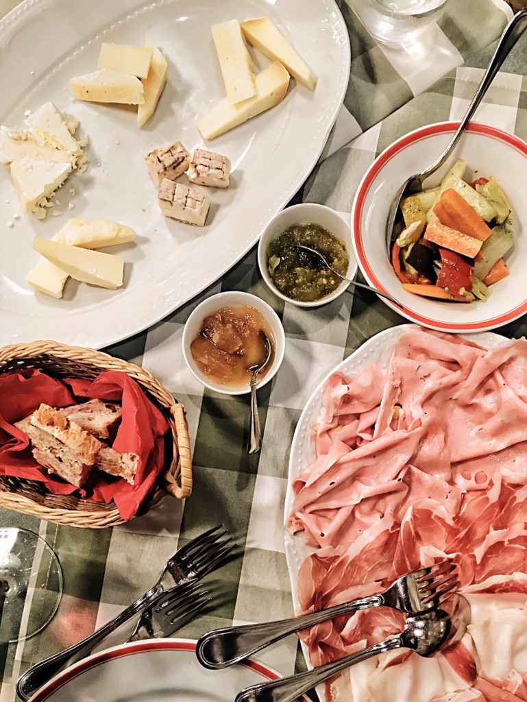 Charcuterie and cheese from Emilia Romagna