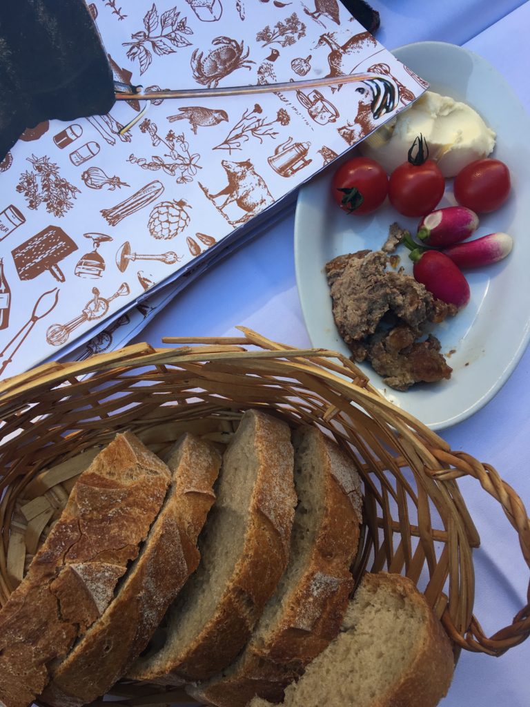 Bread basket at La Tupina Bordeaux