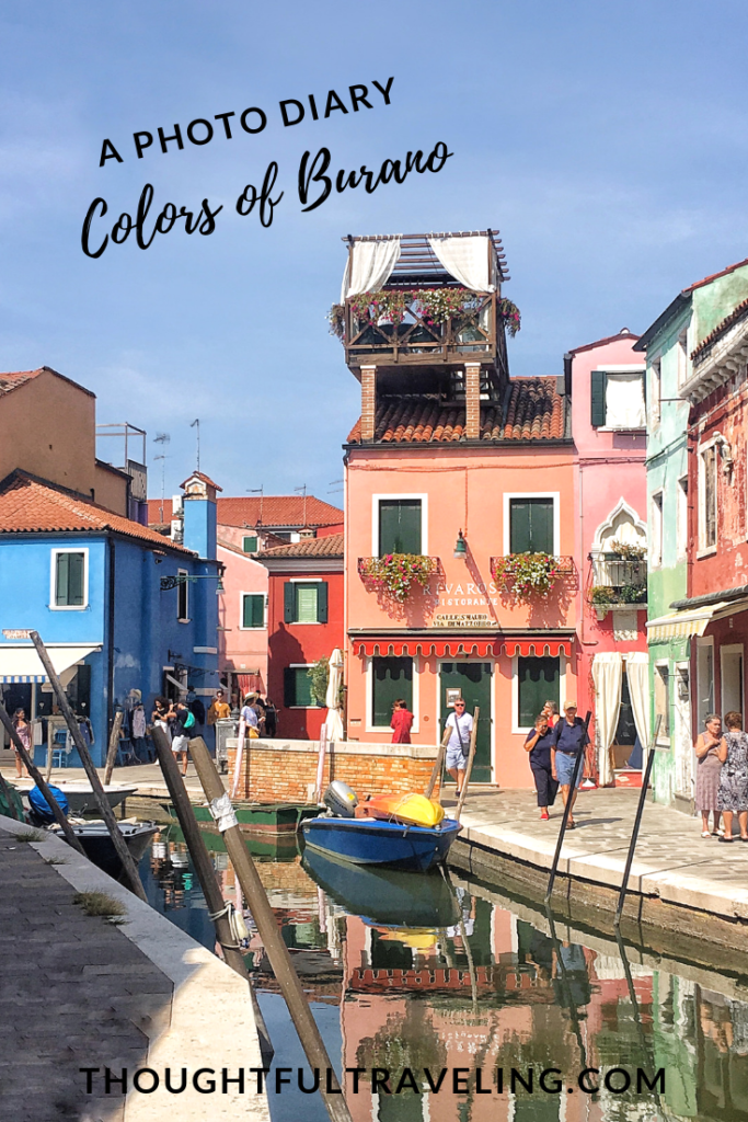 Colors of Burano Island Pinterest 2