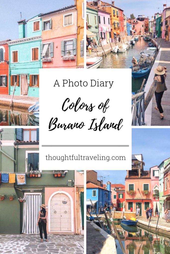 Colors of Burano Photo Diary Pinterest