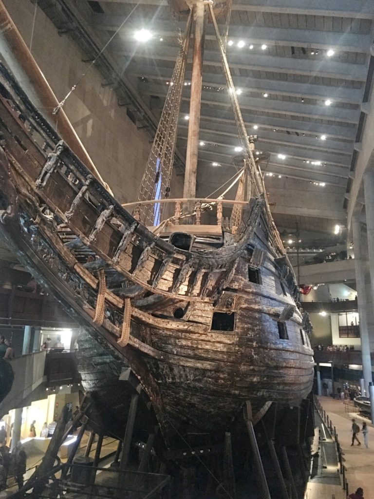 Viking ship in Stockholm