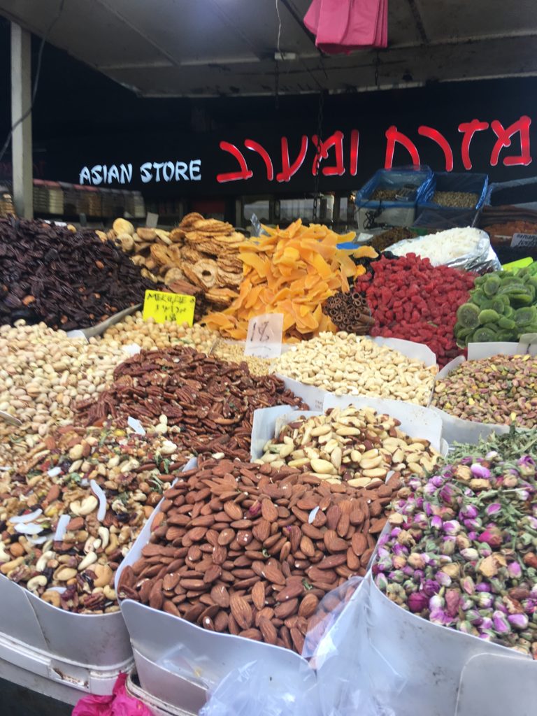 Nuts at Carmel Market