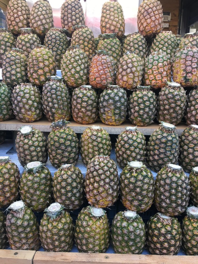 Fresh fruit at Carmel Market