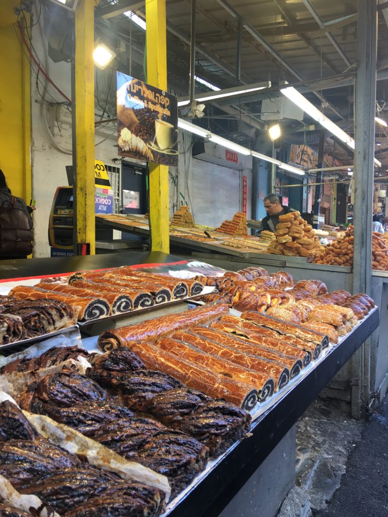 Baked goods at Carmel Market