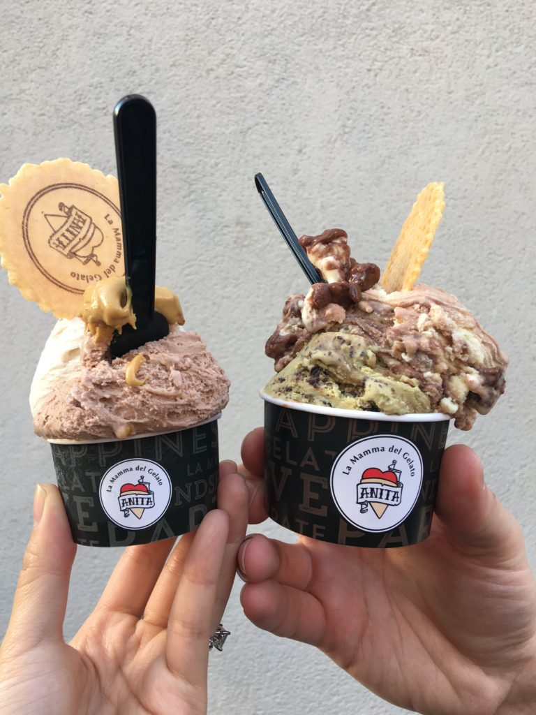 Anita's Gelato in Tel Aviv