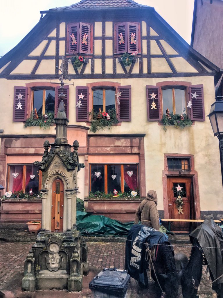 Ribeauville village in Alsace