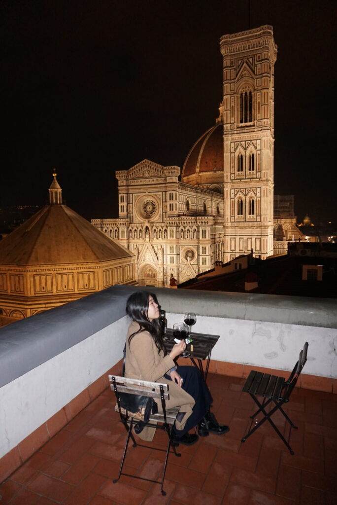 Wine at La Terrazza sul Duomo