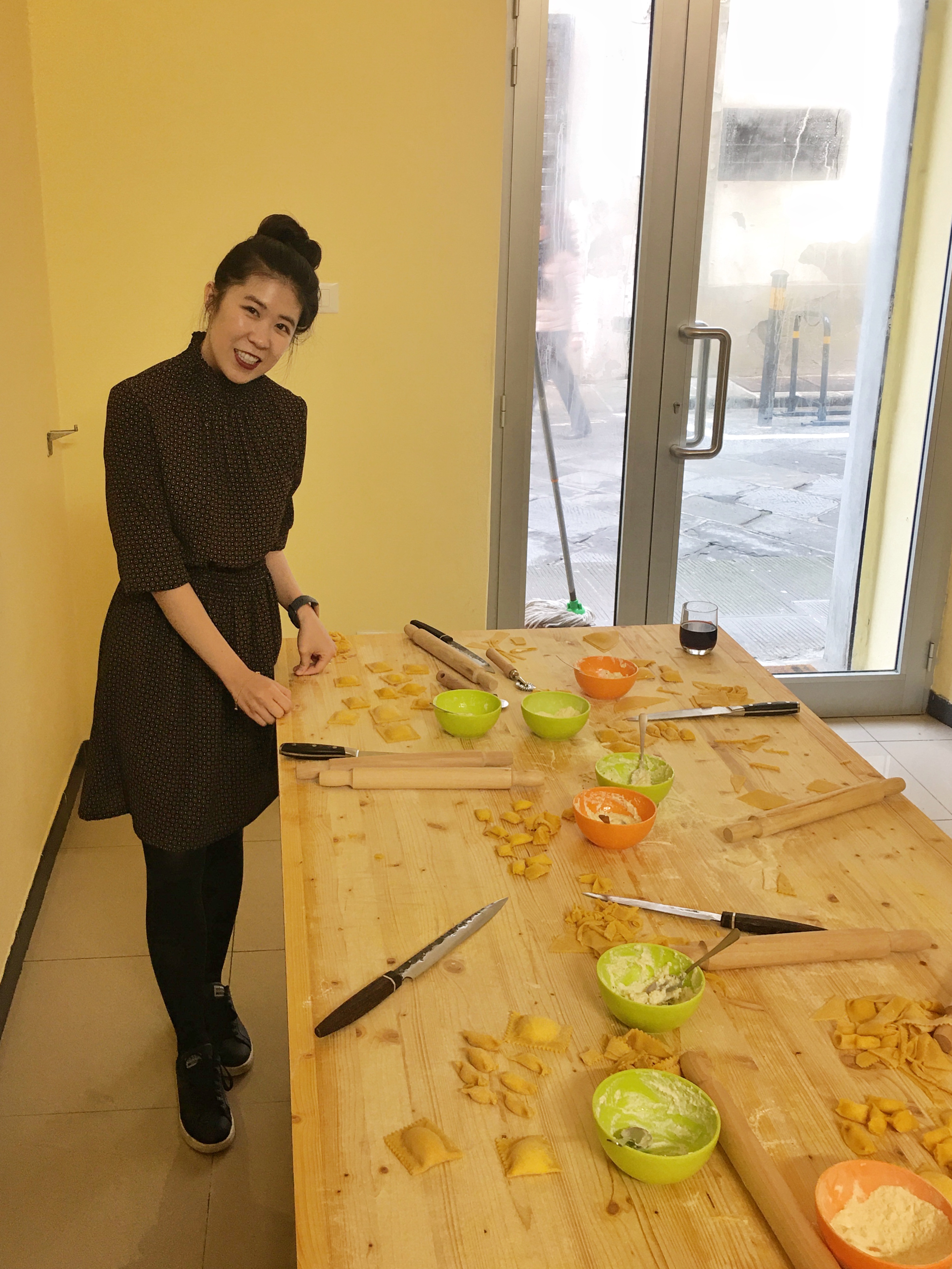 Pasta making class in Florence