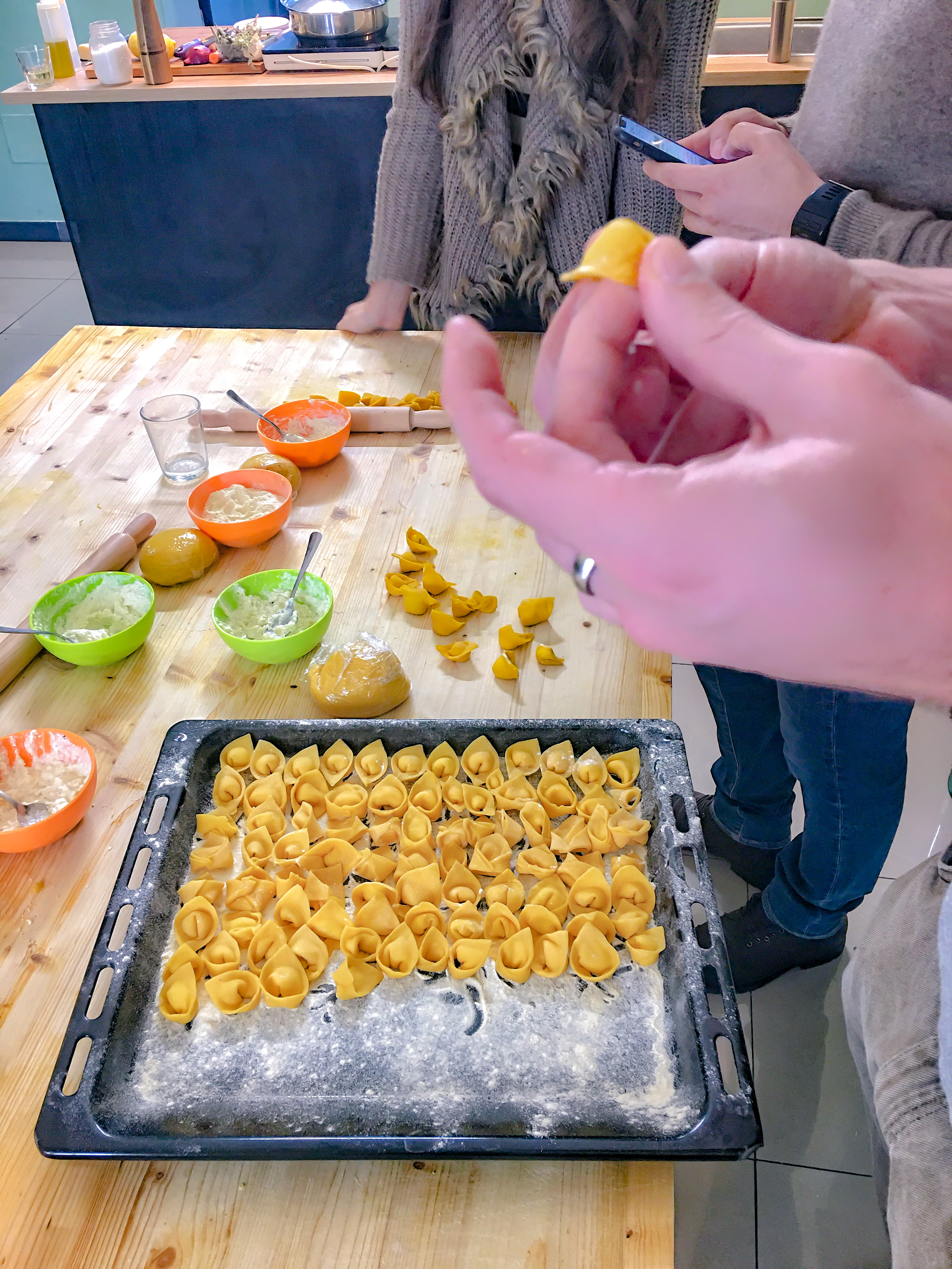 Fresh pasta in Florence