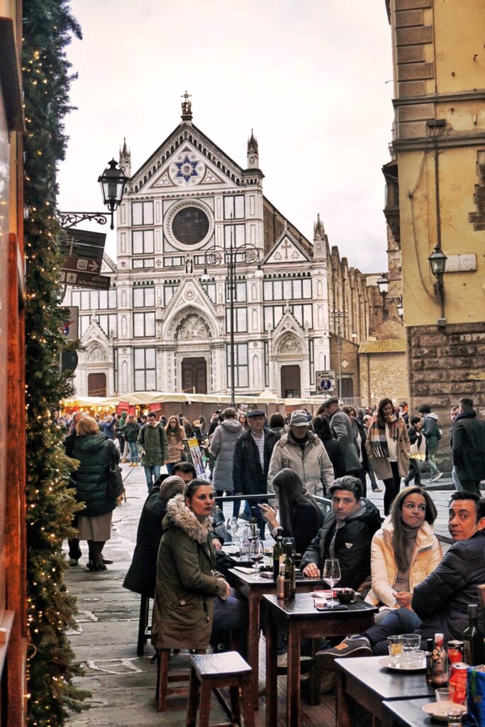 Christmas market in Florence