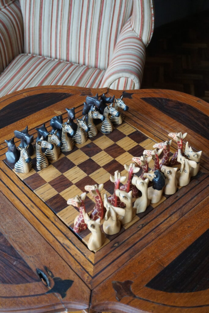 Chess at Giraffe Manor