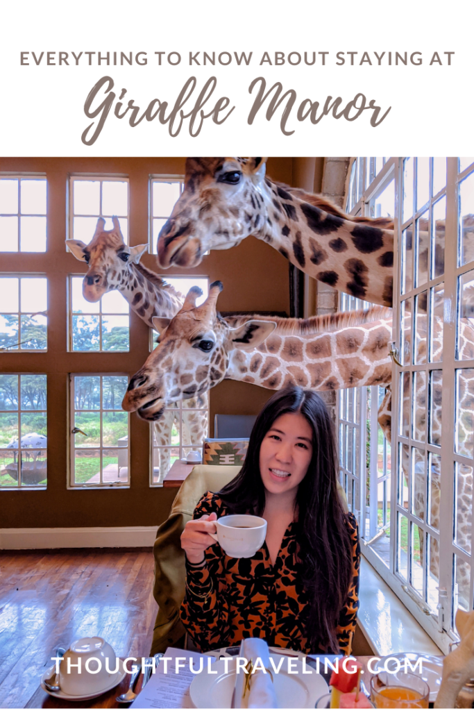 Everything to know about staying at Giraffe Manor