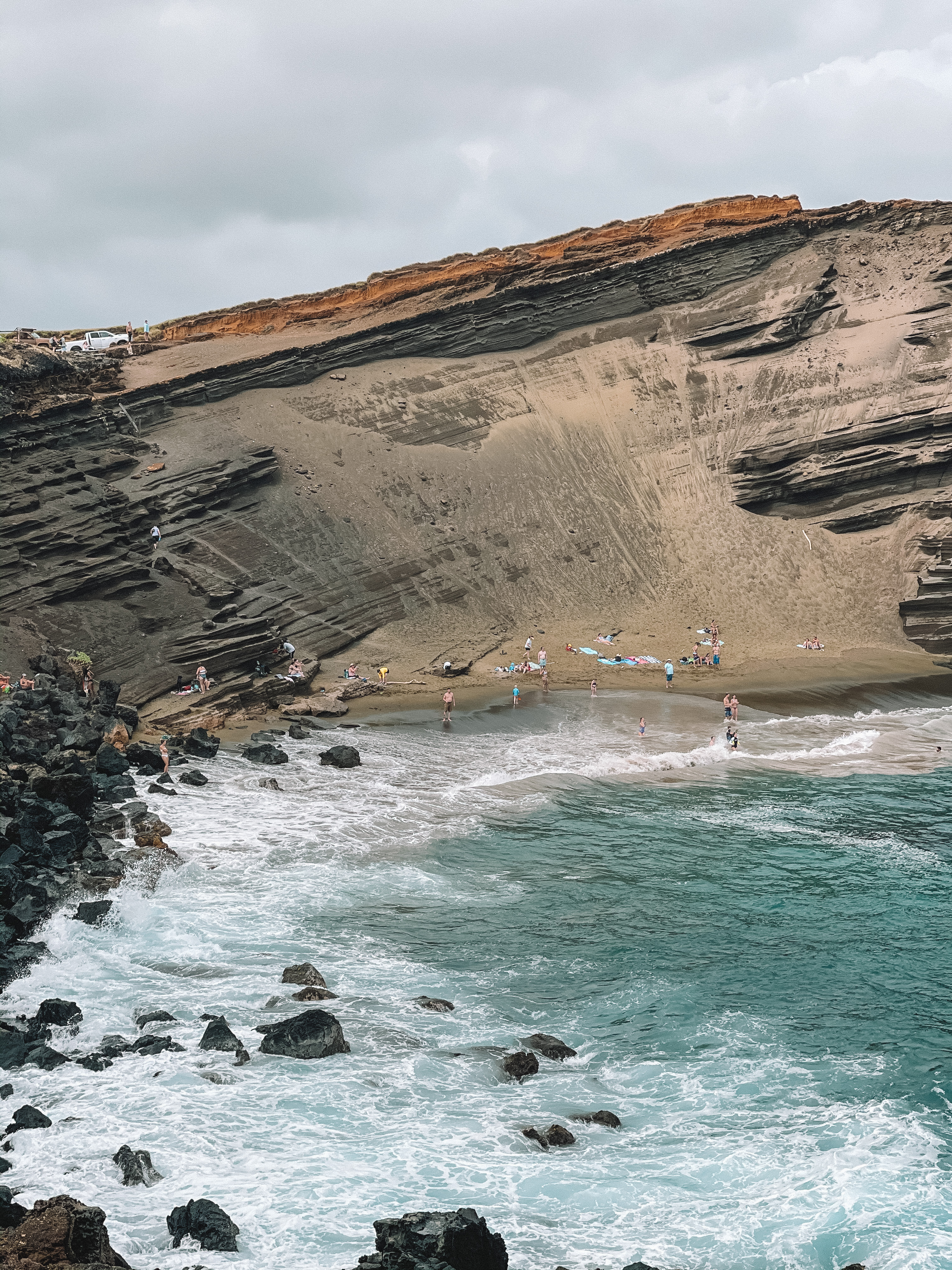 Green Sand Beach Big Island