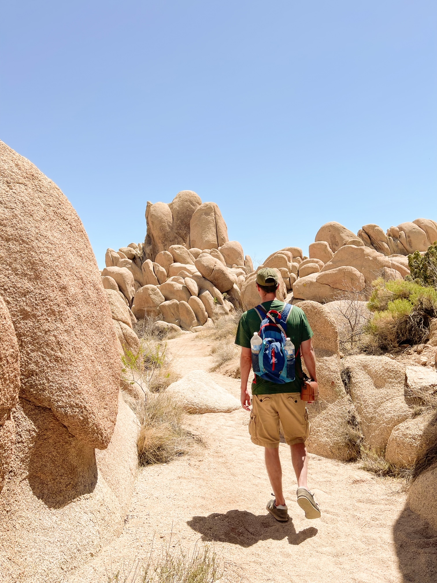 Hiking in Joshua Tree