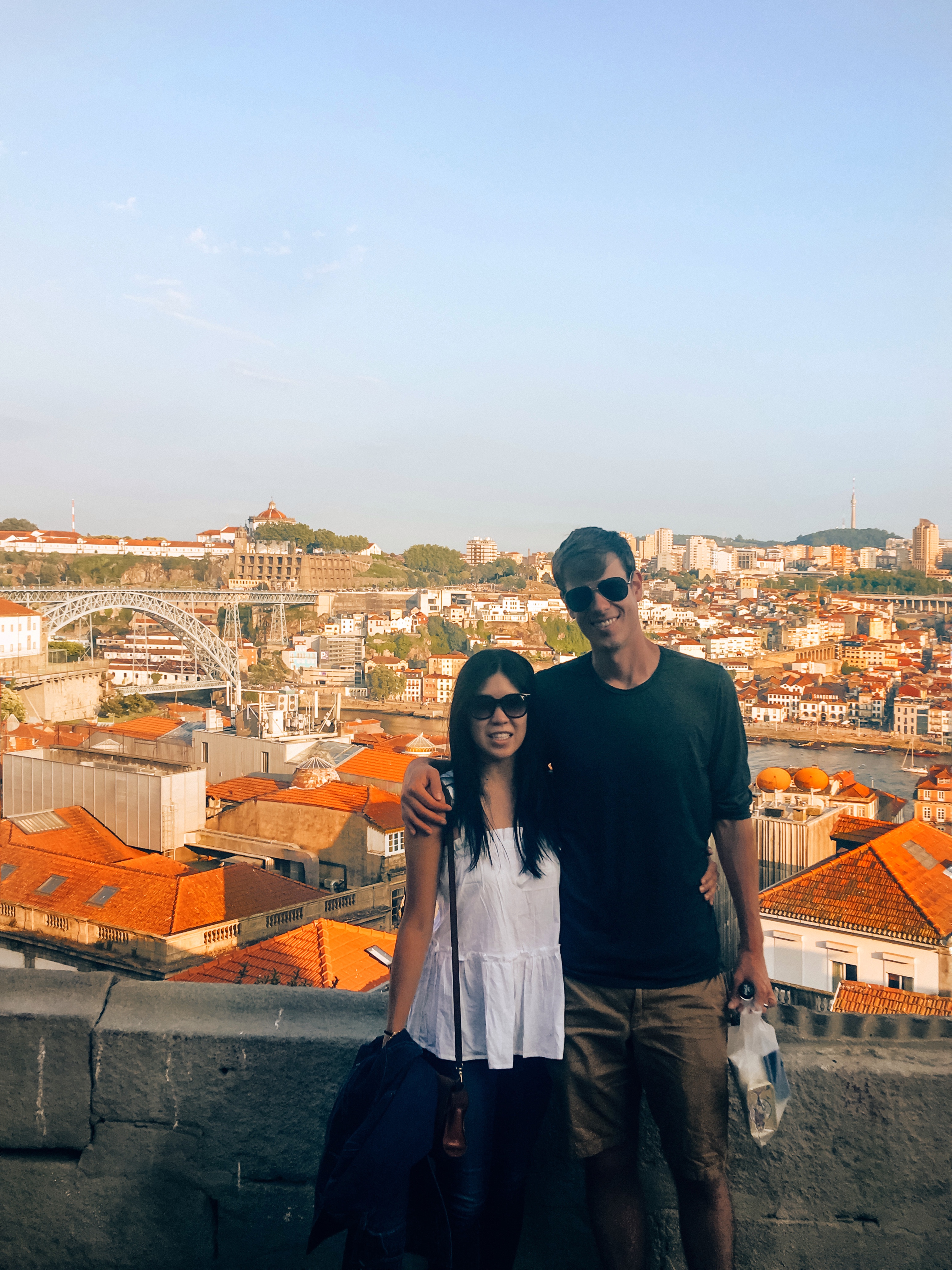 Another great sunset viewpoint option is the Miradouro Da Serra Do Pilar, which you can get to after crossing the Luis I Bridge.