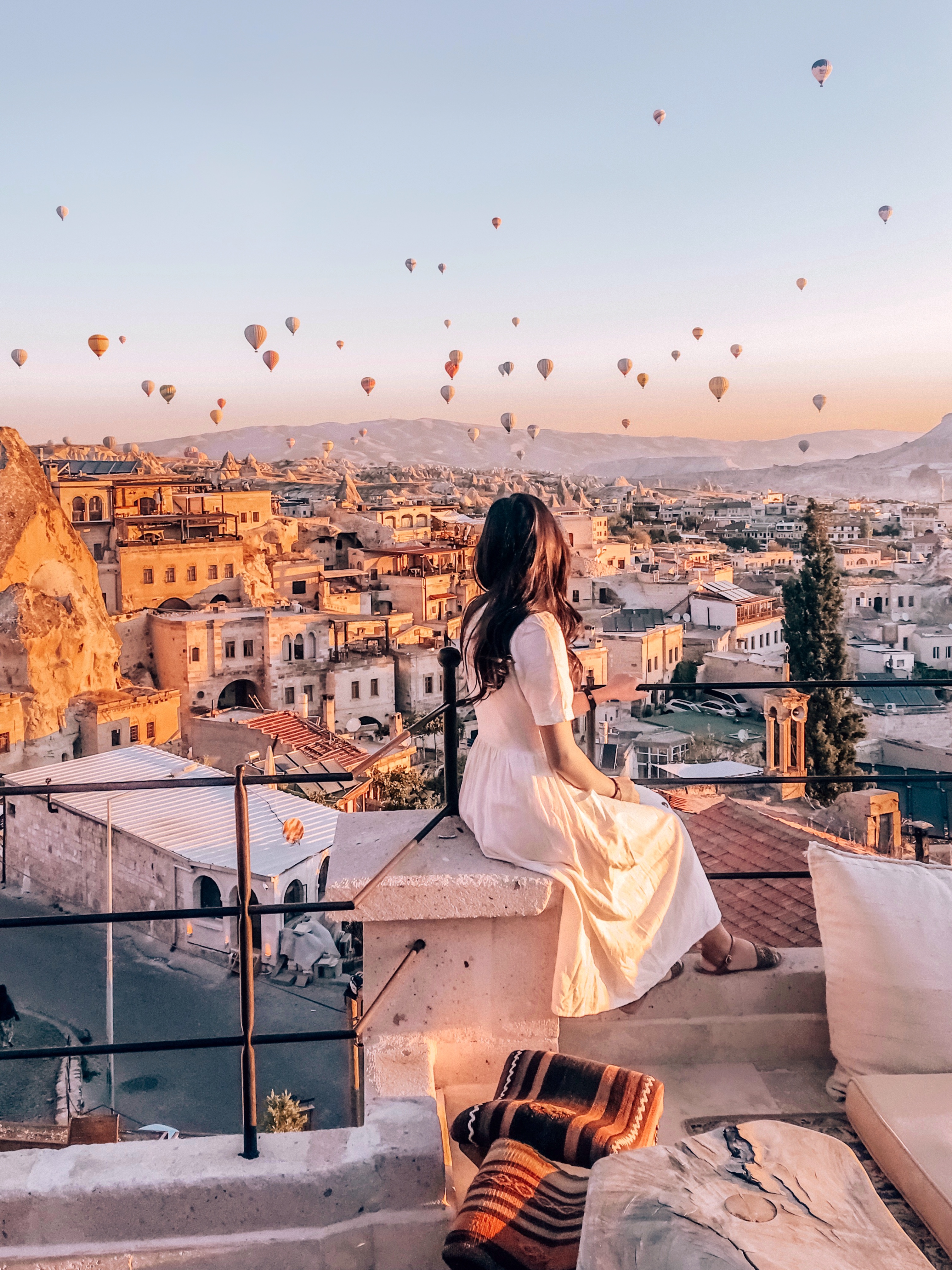 hot air balloons cappadocia turkey