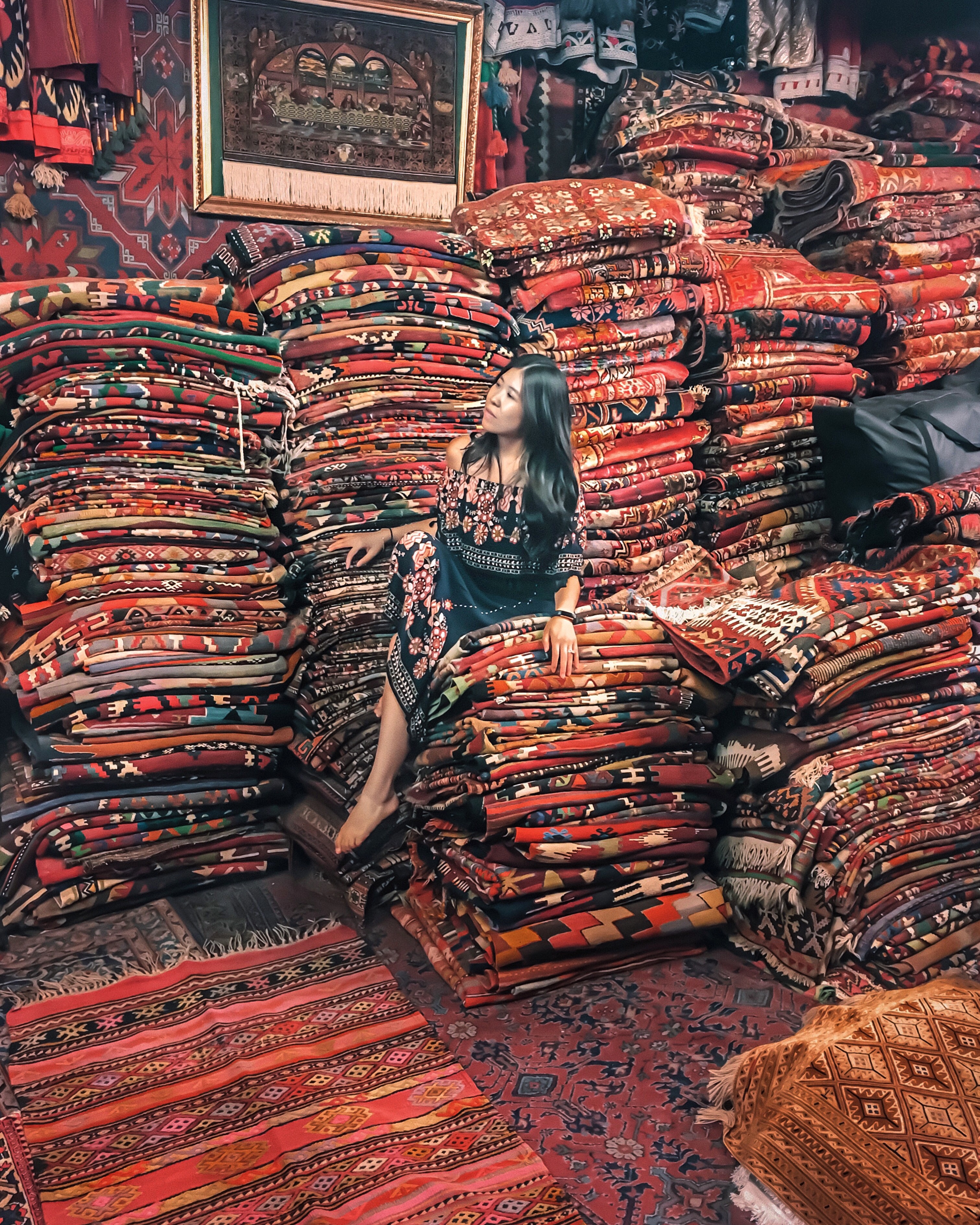 Turkish rug shopping